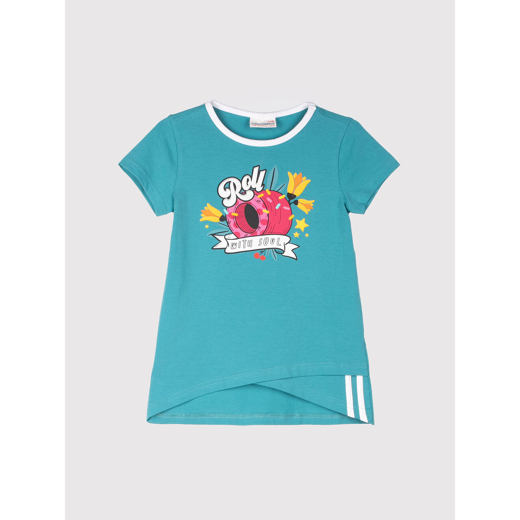 Coccodrillo Тишърт WC2144601ROL Син Regular Fit - Pepit.bg