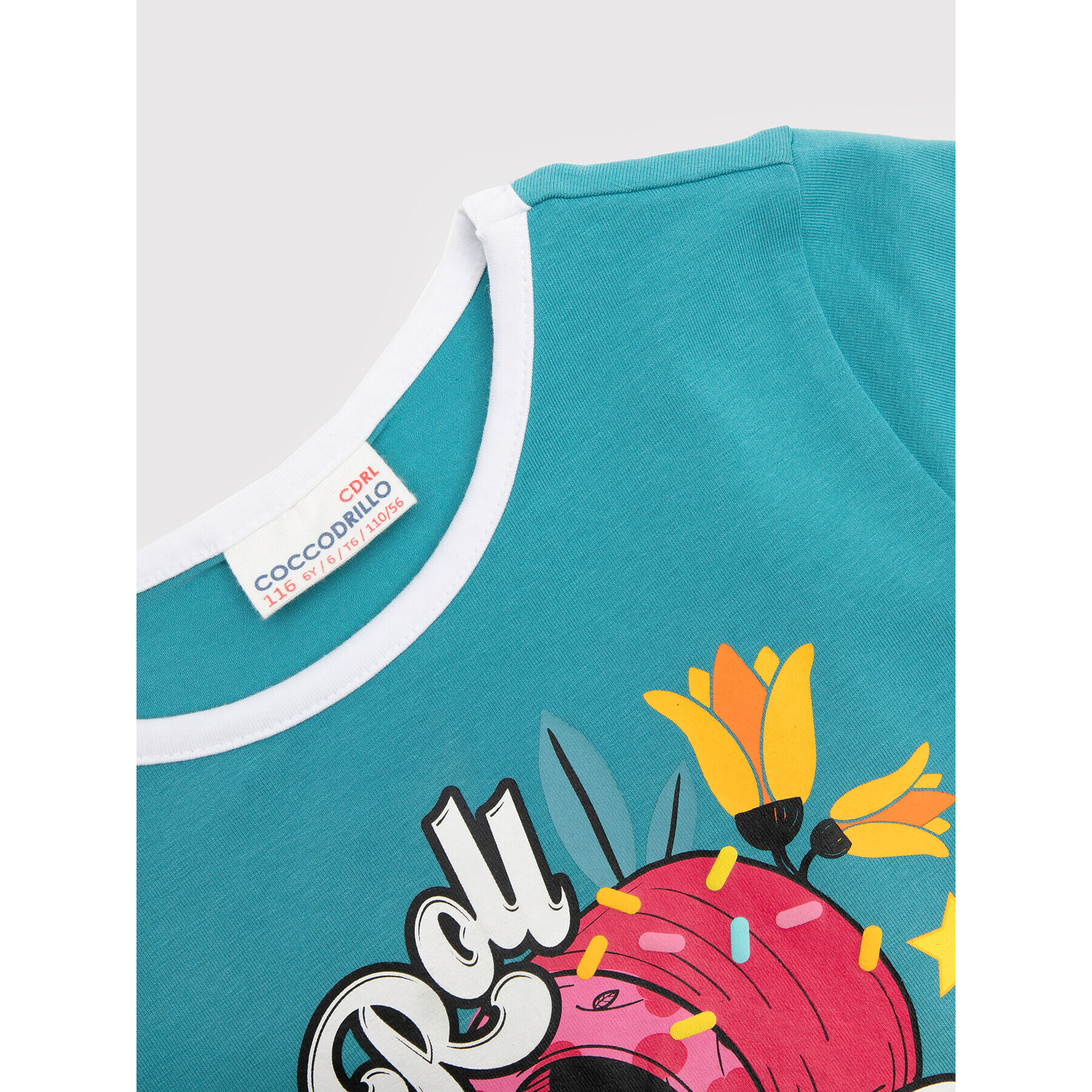 Coccodrillo Тишърт WC2144601ROL Син Regular Fit - Pepit.bg
