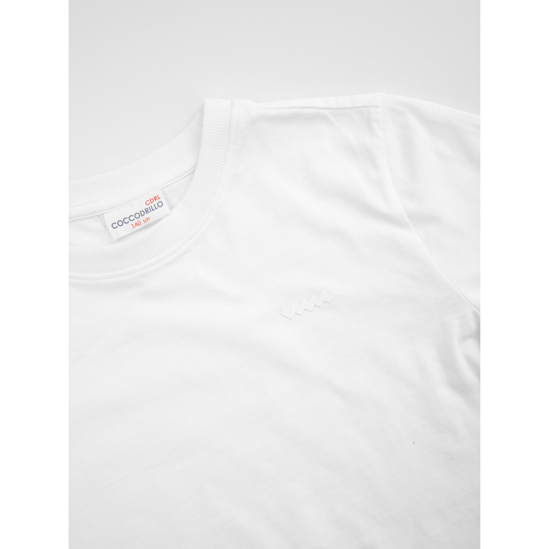 Coccodrillo Тишърт WC3143201BAB Бял Regular Fit - Pepit.bg