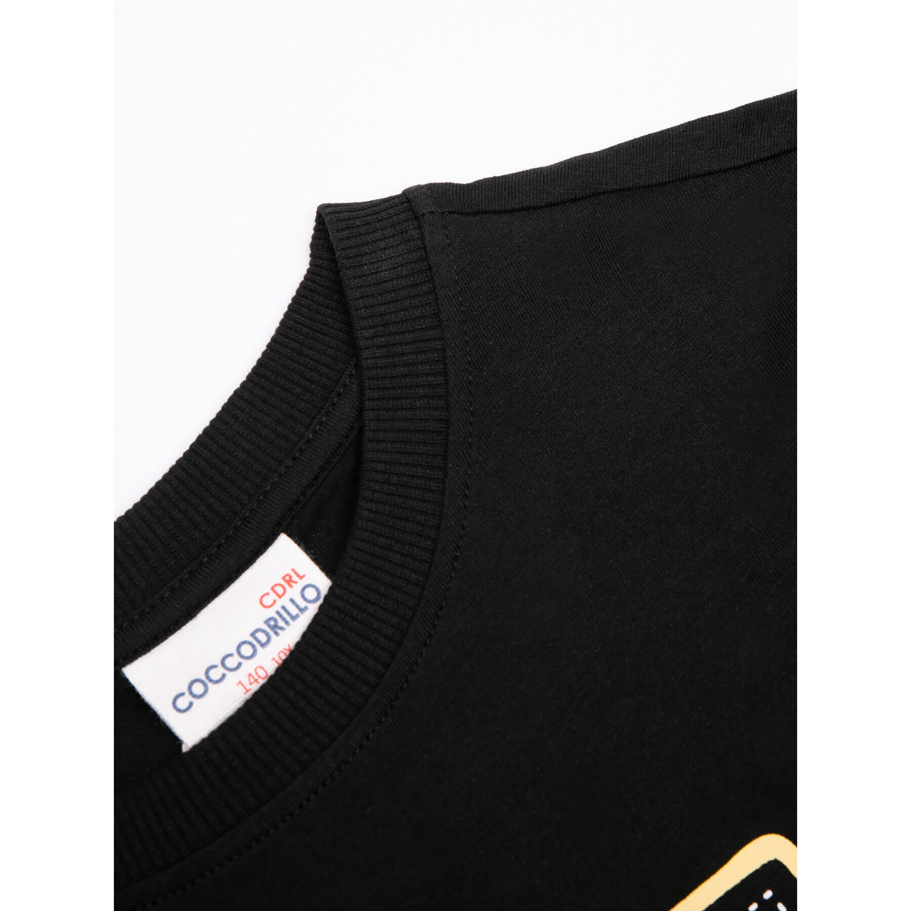 Coccodrillo Тишърт WC3143219EVB Черен Regular Fit - Pepit.bg