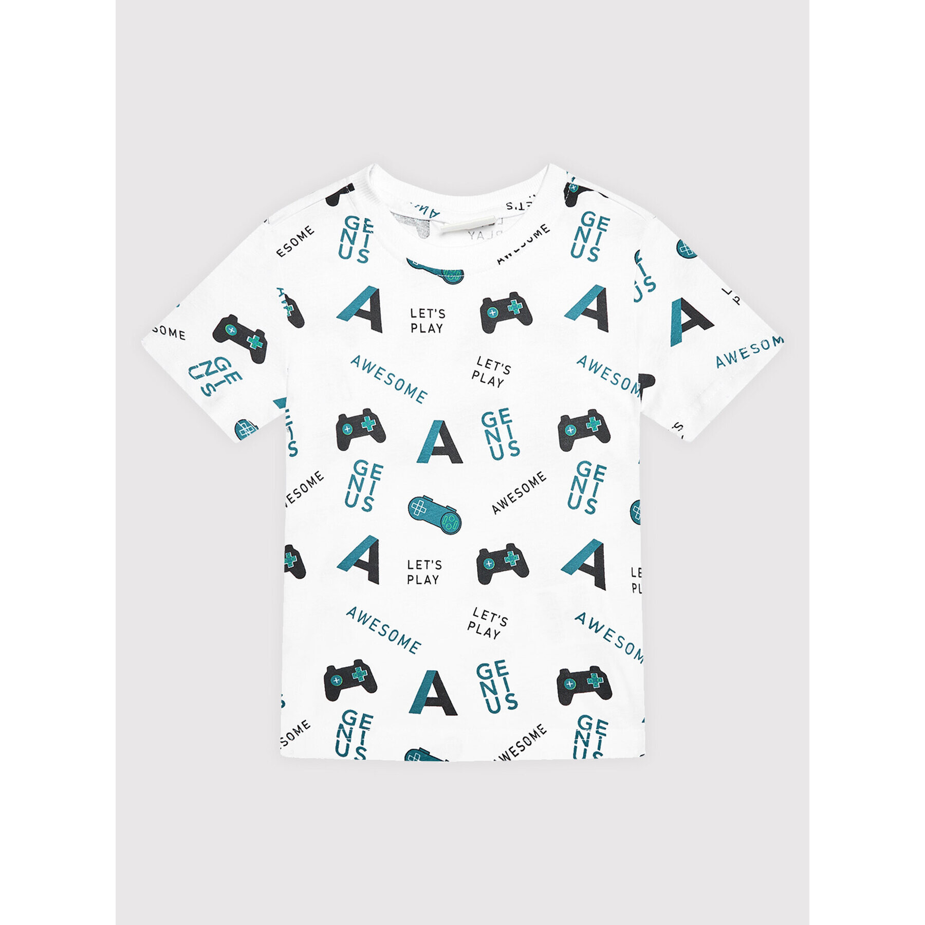 Coccodrillo Тишърт ZC1143205EVB Бял Regular Fit - Pepit.bg