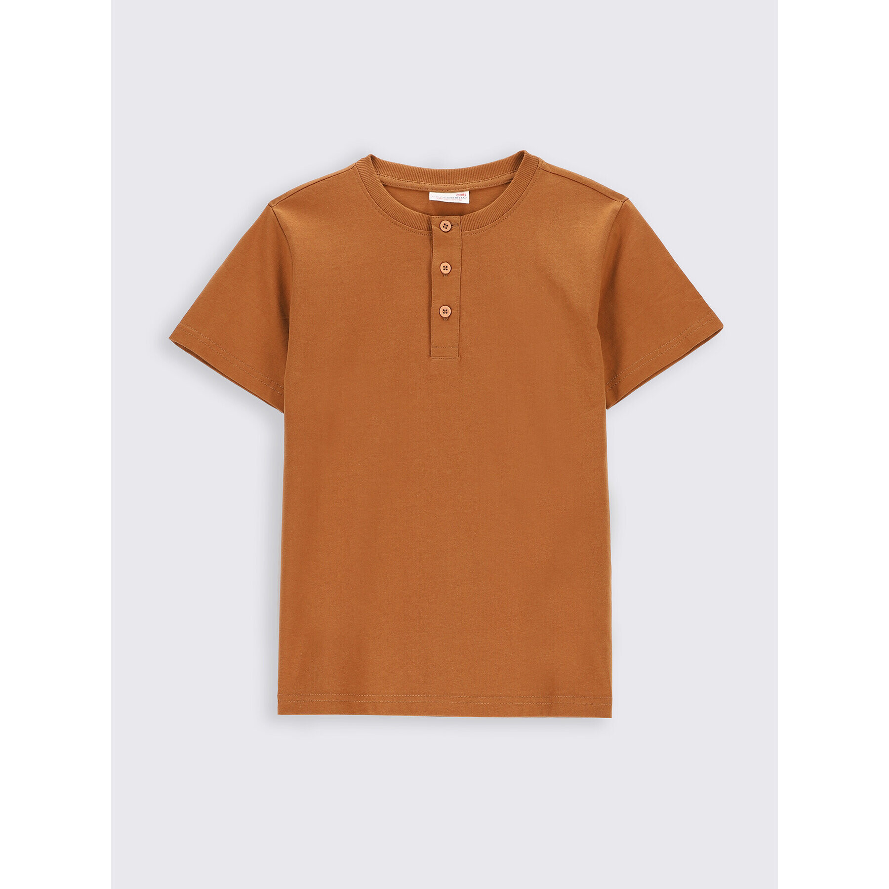 Coccodrillo Тишърт ZC2143202BAB Кафяв Regular Fit - Pepit.bg