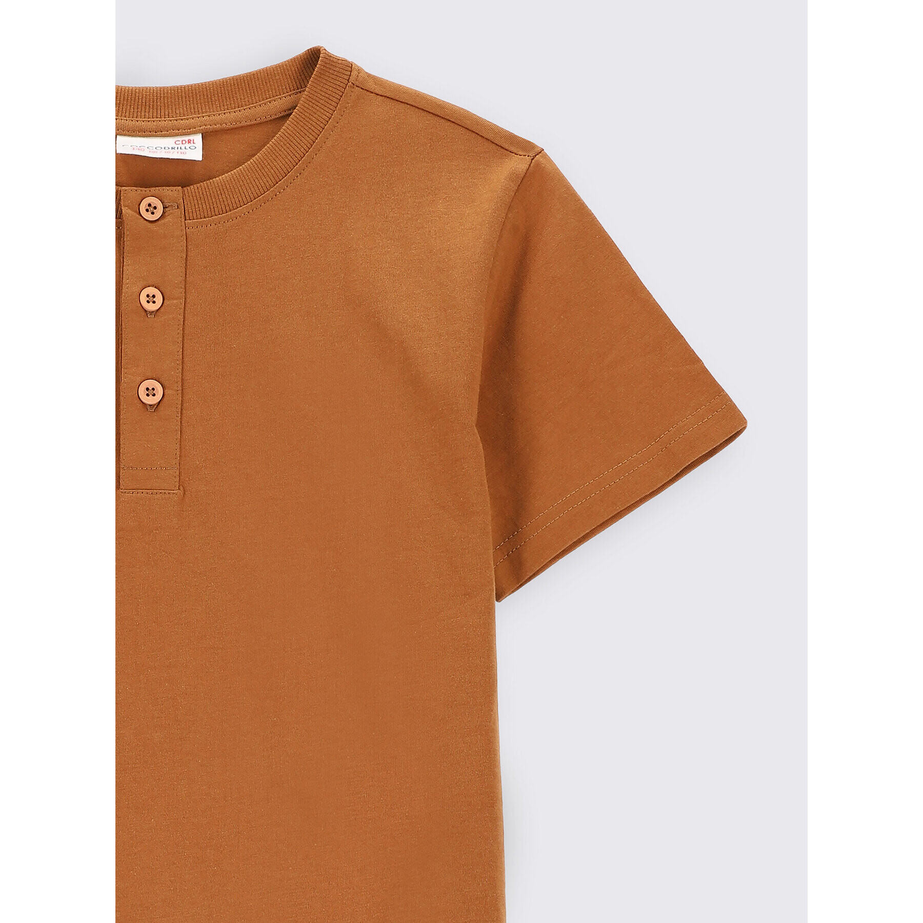 Coccodrillo Тишърт ZC2143202BAB Кафяв Regular Fit - Pepit.bg