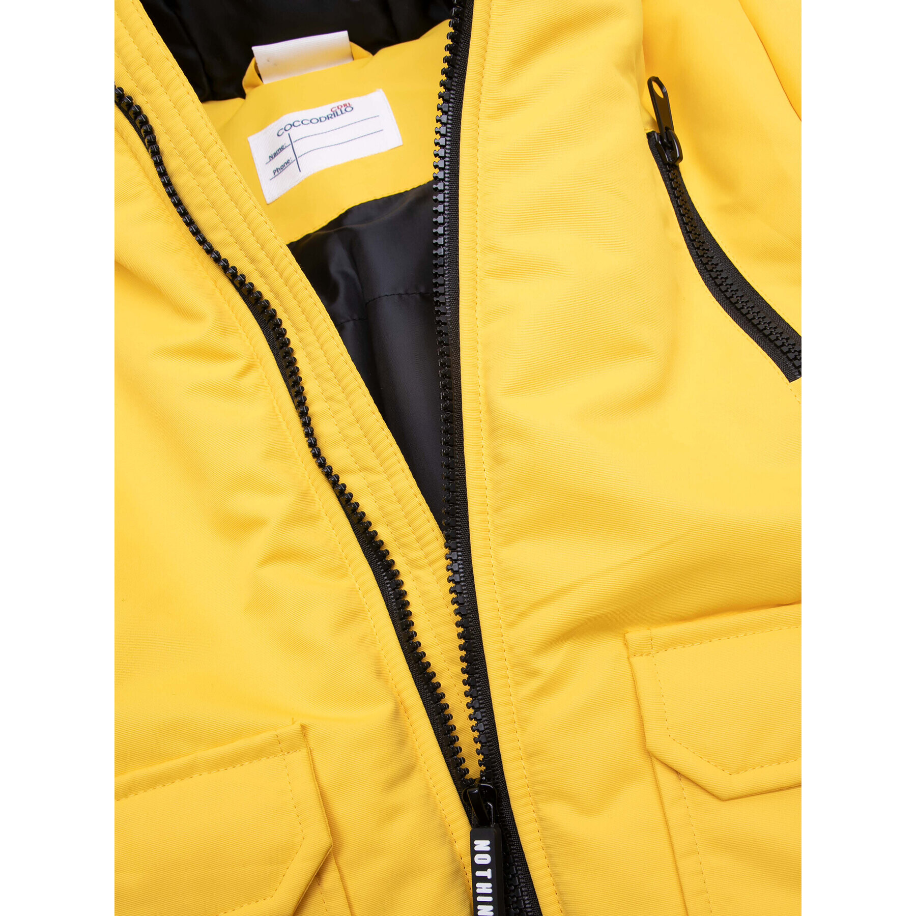 Coccodrillo Зимно яке ZC2152108OBK Жълт Regular Fit - Pepit.bg