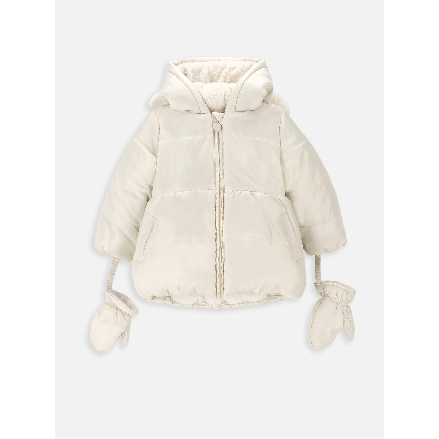 Coccodrillo Зимно яке ZC3152102OGN Екрю Regular Fit - Pepit.bg