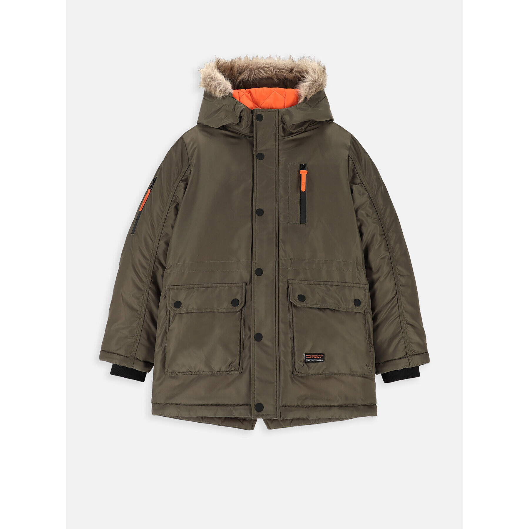 Coccodrillo Зимно яке ZC3152104OBK Зелен Regular Fit - Pepit.bg