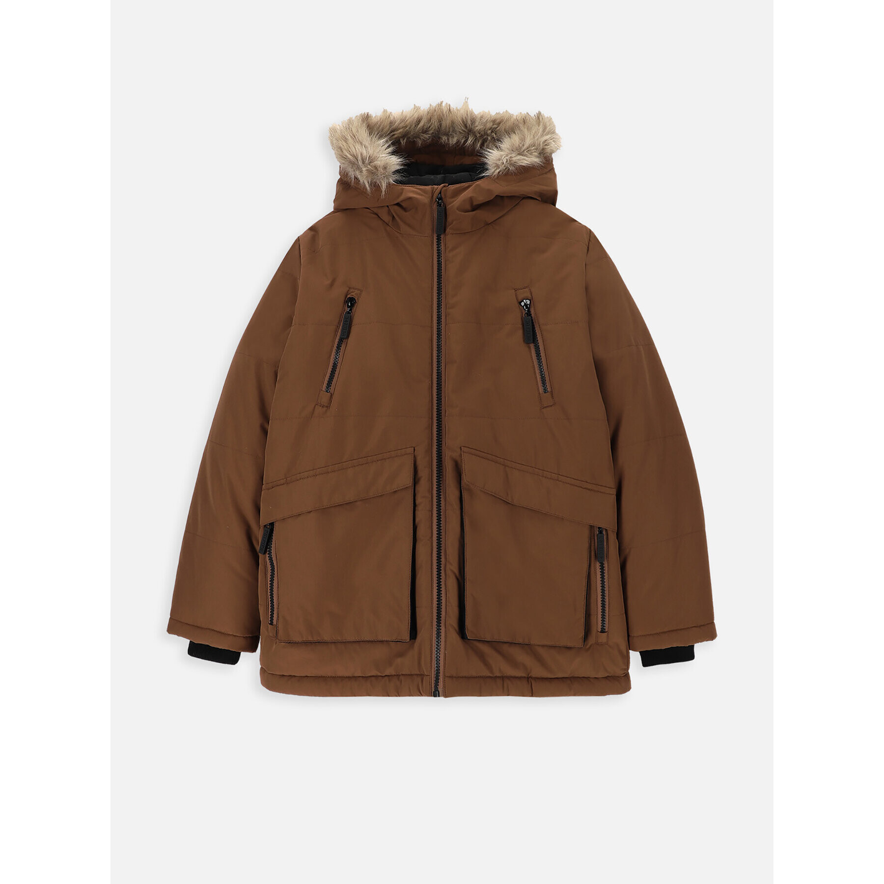 Coccodrillo Зимно яке ZC3152105OBK Кафяв Regular Fit - Pepit.bg