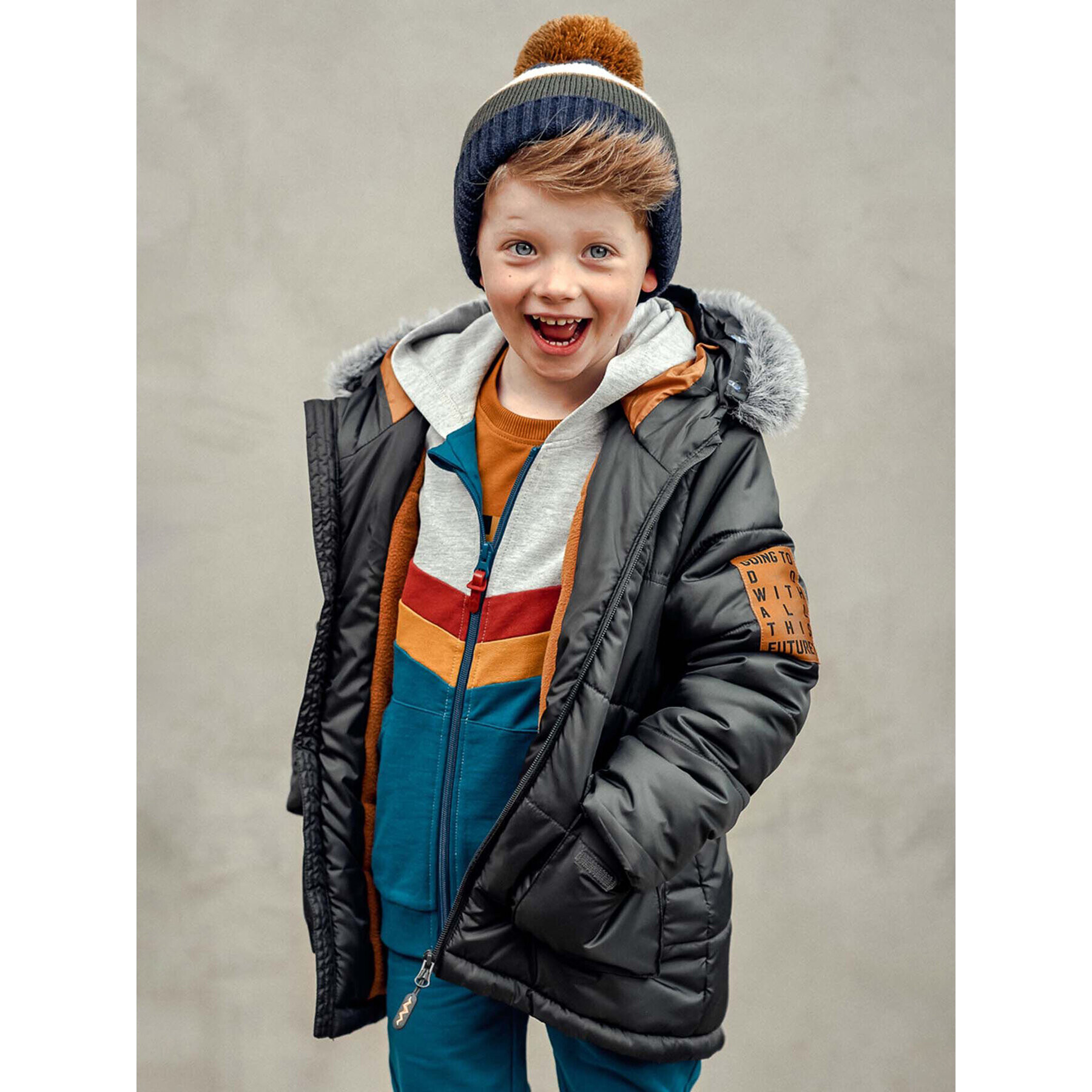 Coccodrillo Зимно яке ZC1152103LAM Зелен Regular Fit - Pepit.bg