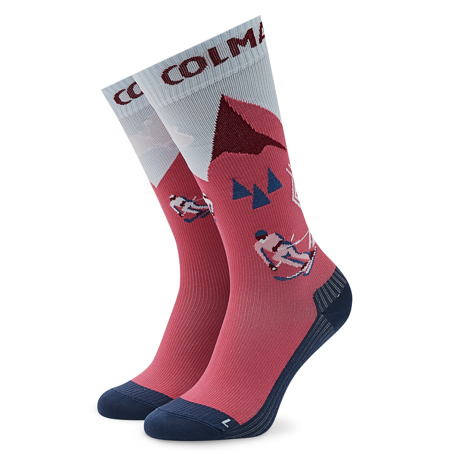 Colmar Дълги чорапи unisex Climb 5293 8XD Розов - Pepit.bg