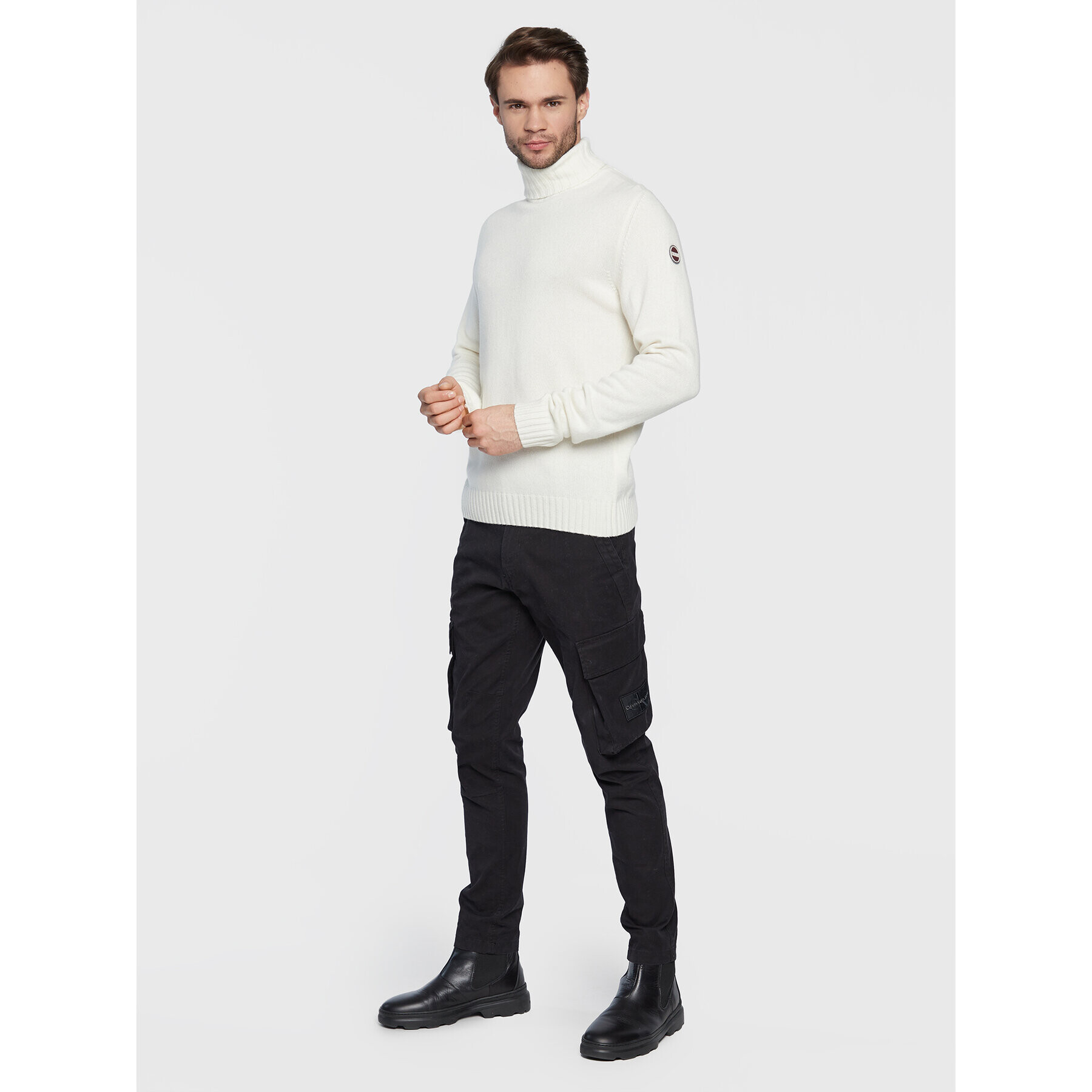 Colmar Поло Exclassic 4456 9PY Екрю Regular Fit - Pepit.bg