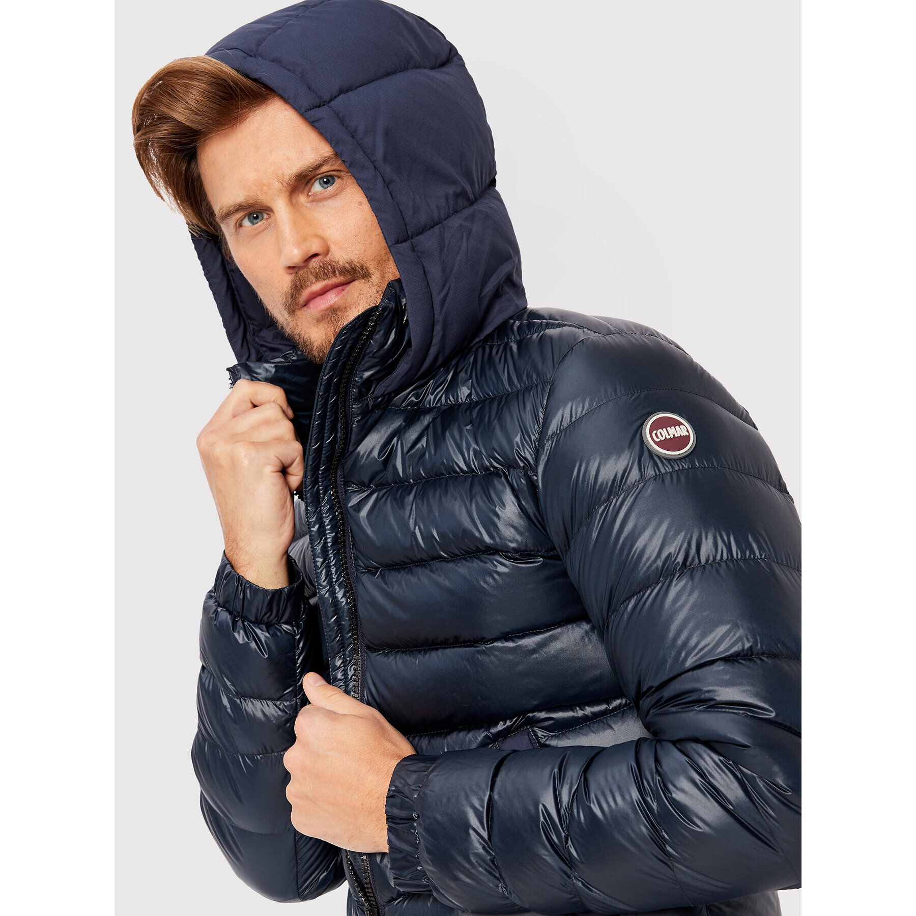 Colmar Пухено яке Blaze 1270 3TW Тъмносин Regular Fit - Pepit.bg