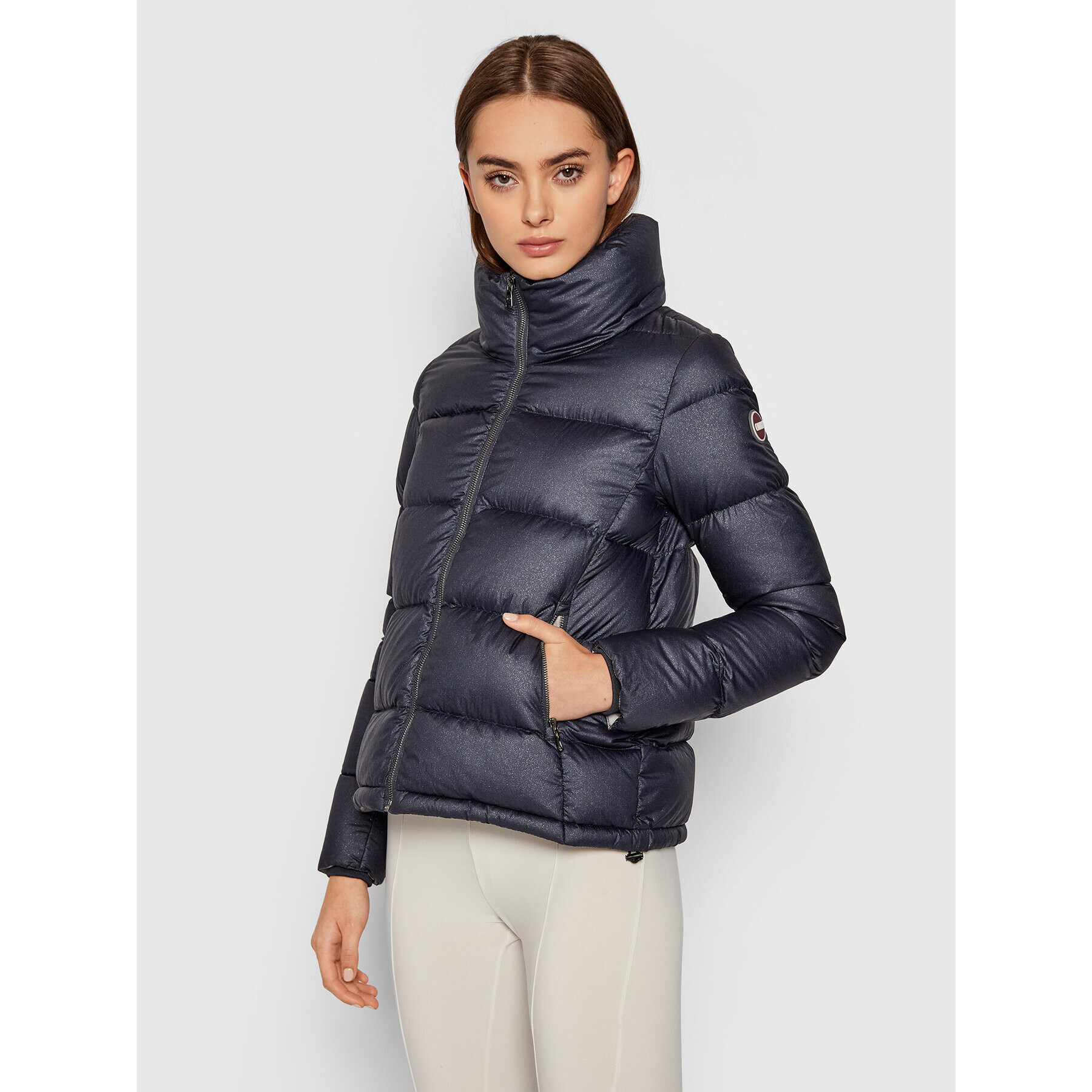 Colmar Пухено яке Famous 2248 5WI Тъмносин Regular Fit - Pepit.bg