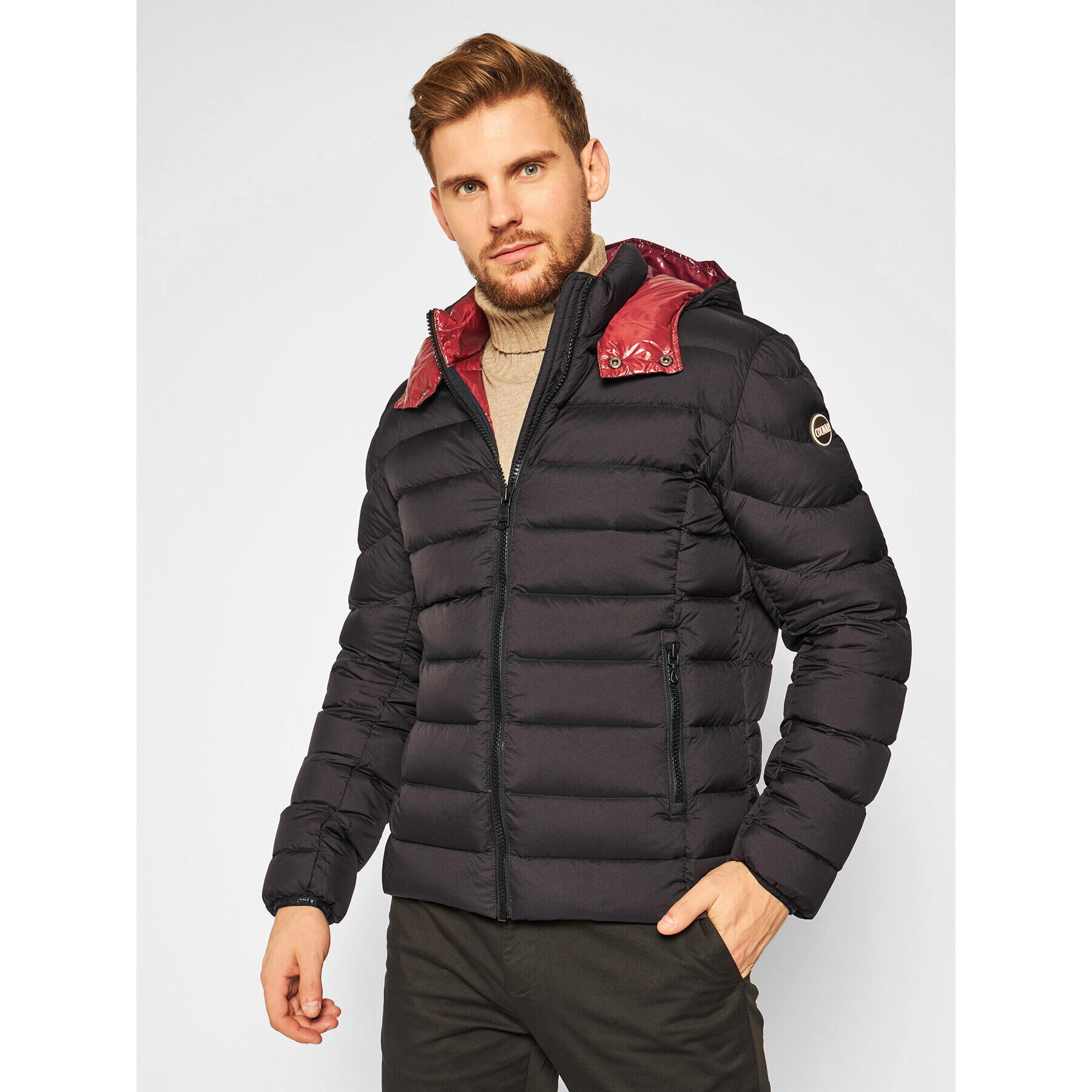 Colmar Пухено яке Flack 1264 Черен Regular Fit - Pepit.bg
