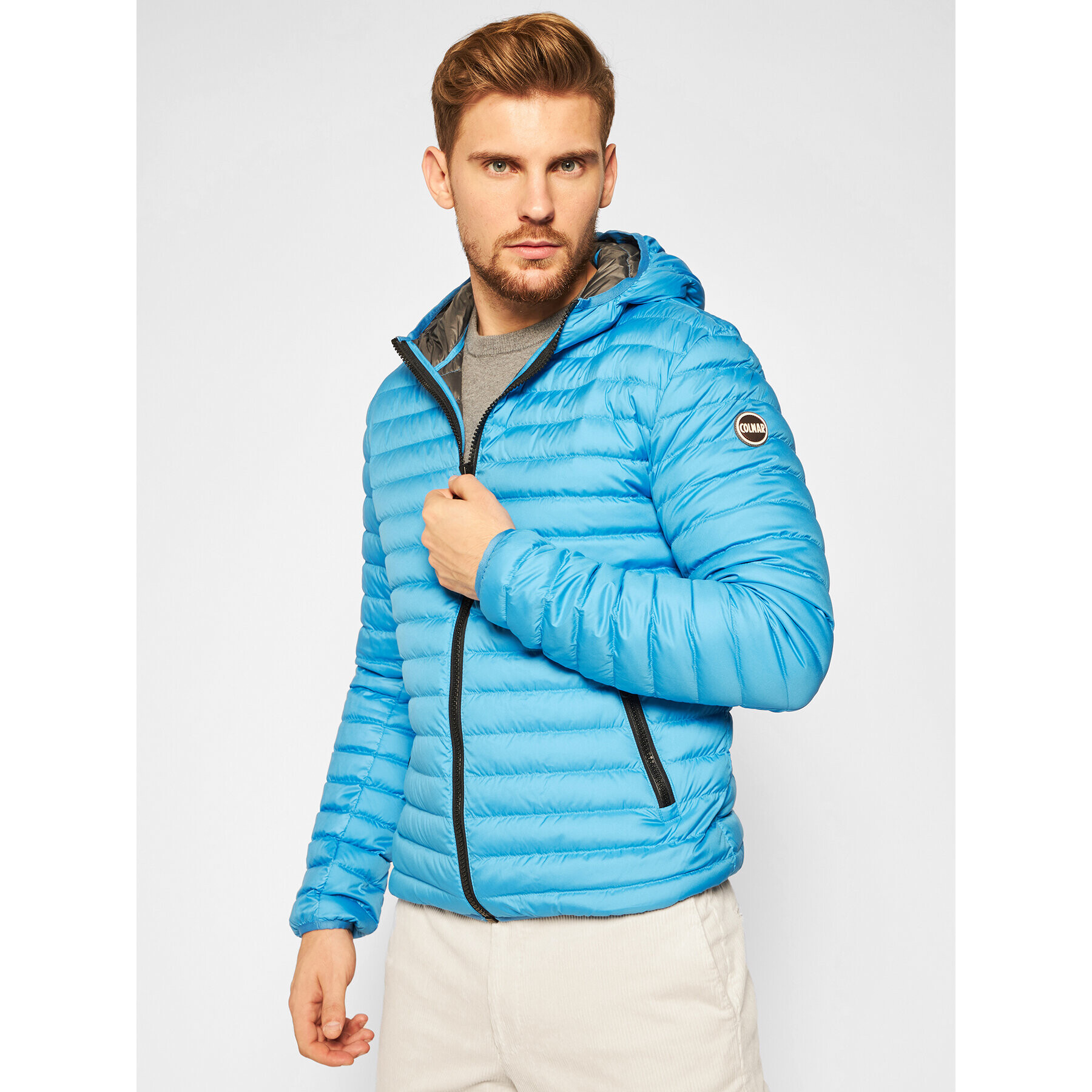 Colmar Пухено яке Floid 1277R 8RQ Син Regular Fit - Pepit.bg