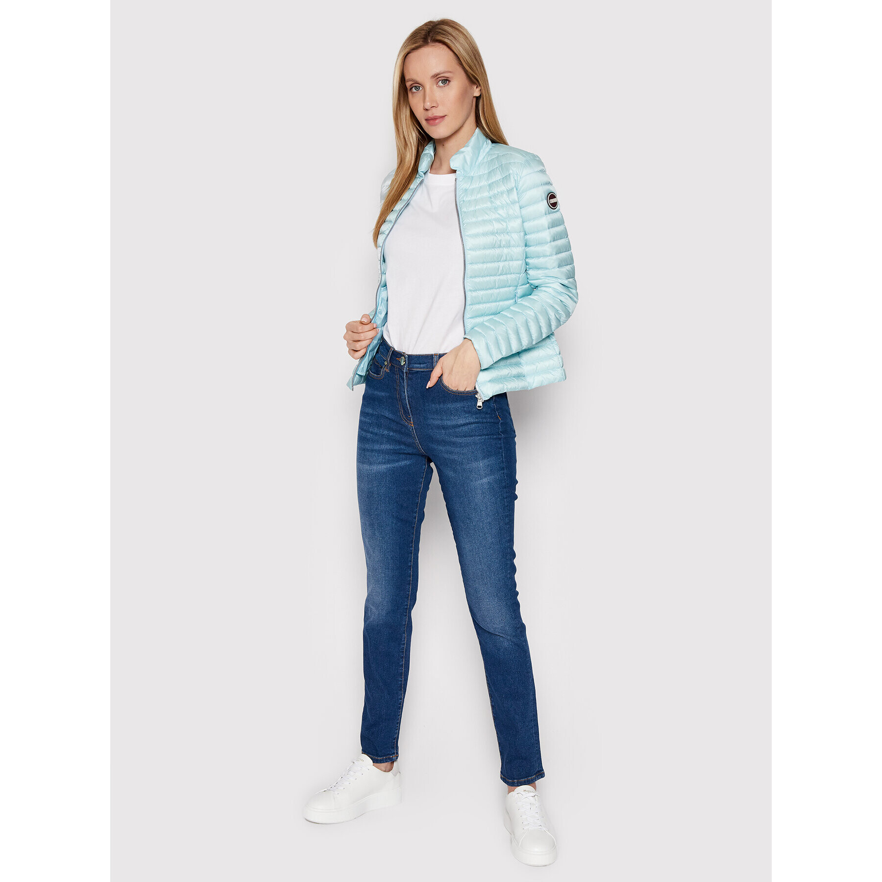 Colmar Пухено яке Punky 2223U 9VX Син Slim Fit - Pepit.bg