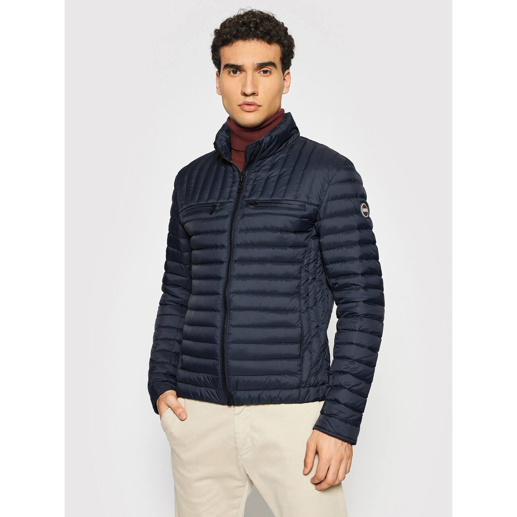 Colmar Пухено яке Repunk 1299R 8VX Тъмносин Regular Fit - Pepit.bg