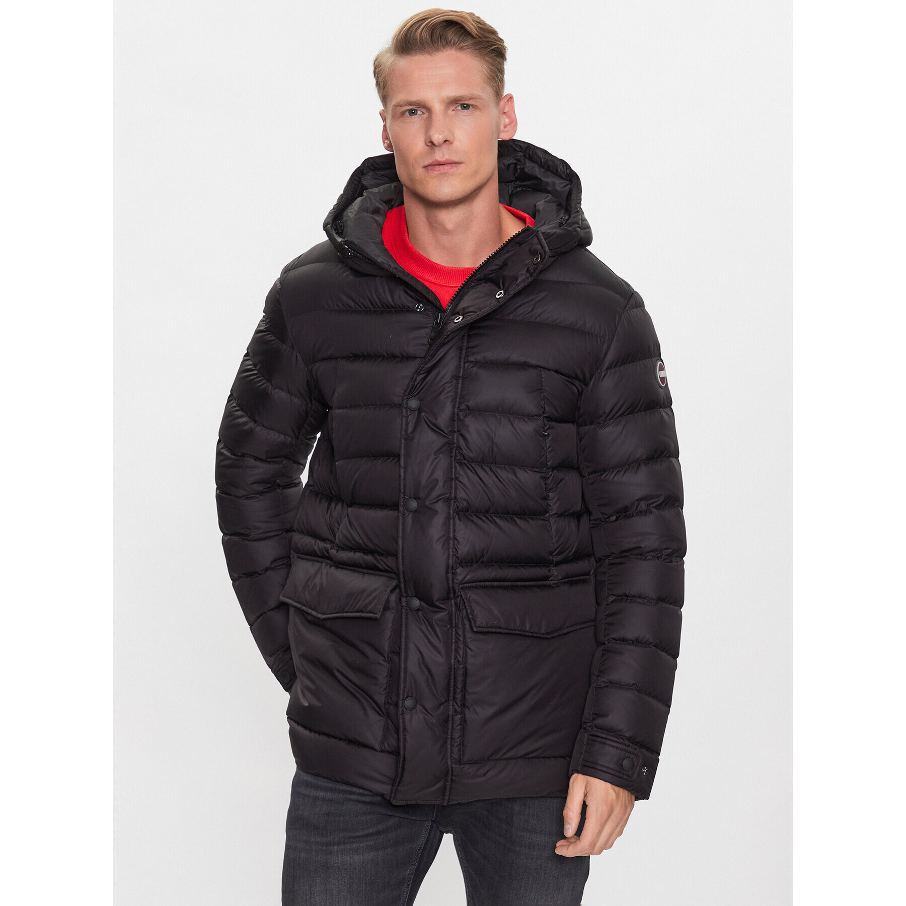 Colmar Пухено яке 1233 9WY Черен Regular Fit - Pepit.bg