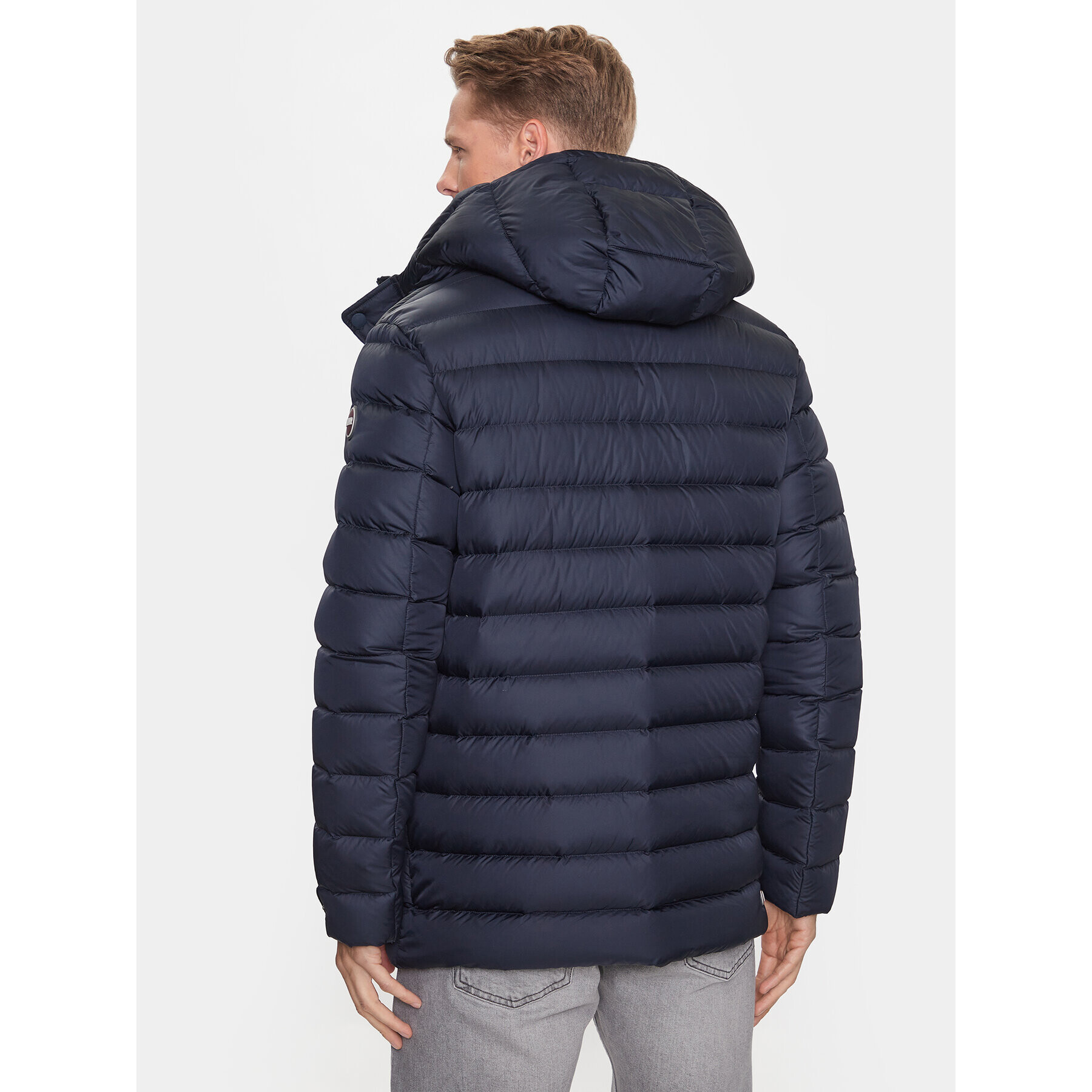 Colmar Пухено яке 1233 9WY Тъмносин Regular Fit - Pepit.bg