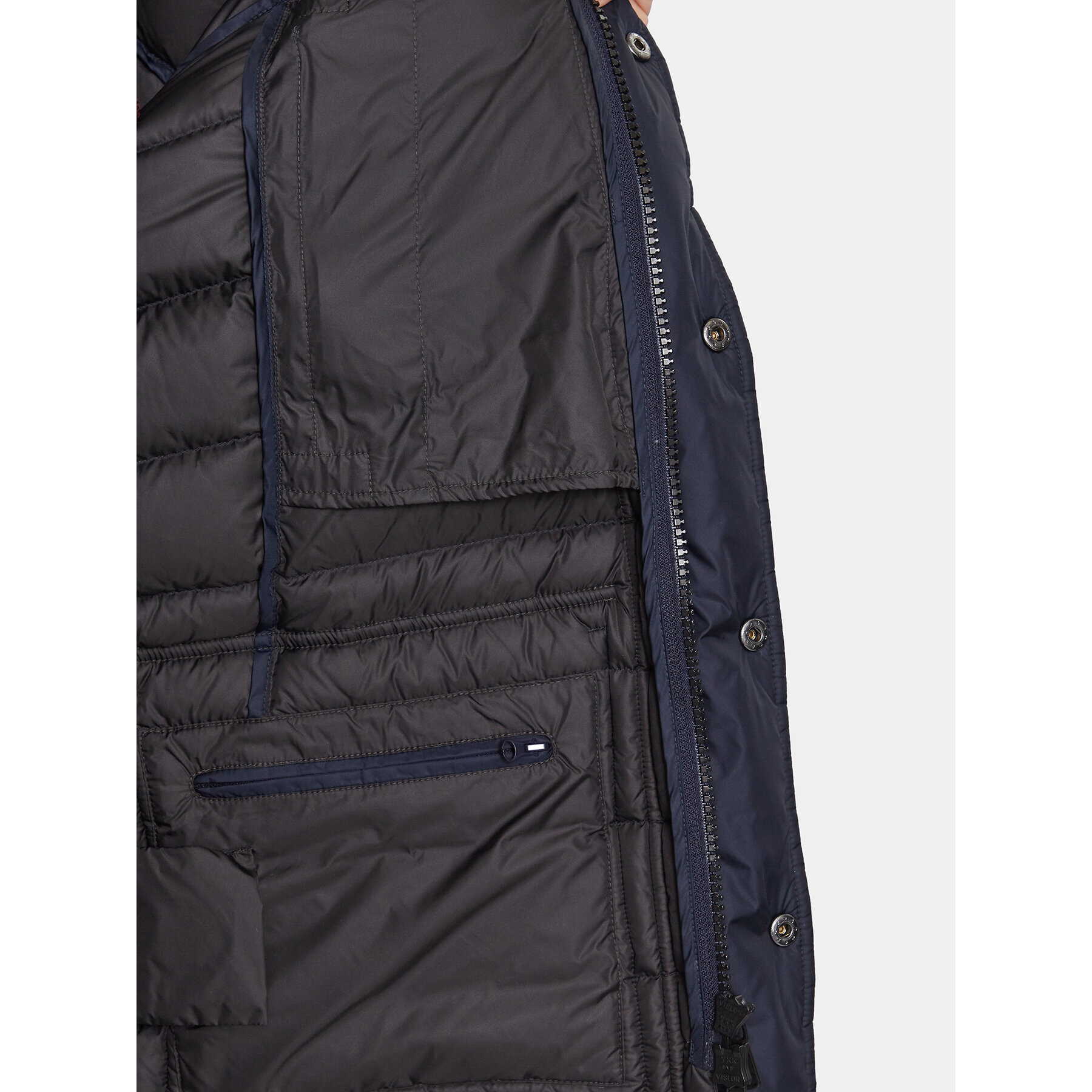 Colmar Пухено яке 1233 9WY Тъмносин Regular Fit - Pepit.bg