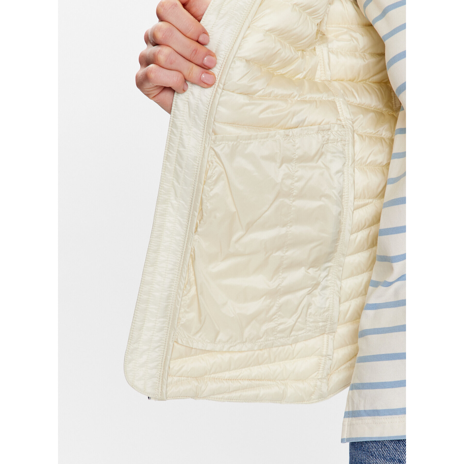 Colmar Пухено яке 2141U 9VX Екрю Regular Fit - Pepit.bg