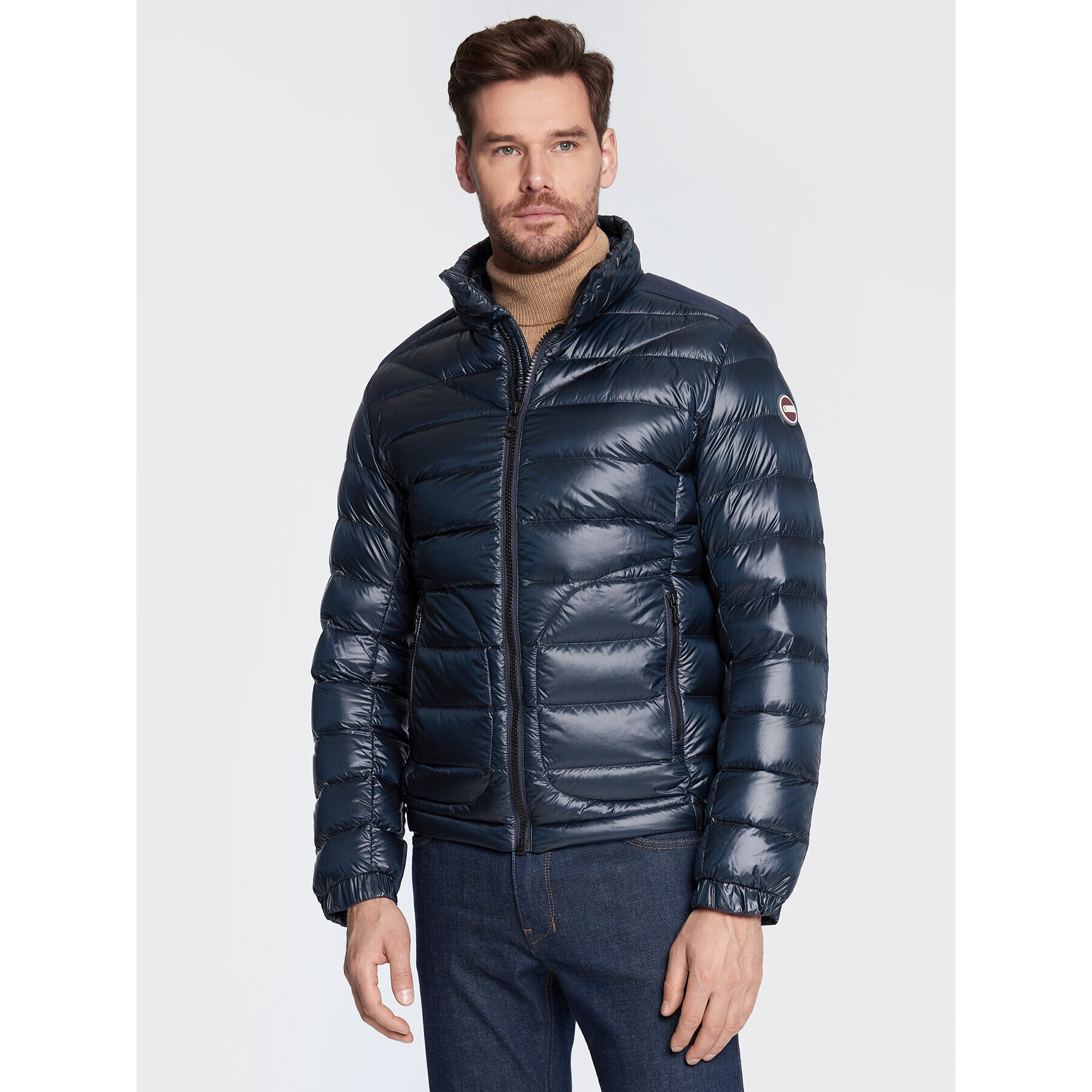 Colmar Пухено яке Blaze 1274 3TW Тъмносин Regular Fit - Pepit.bg