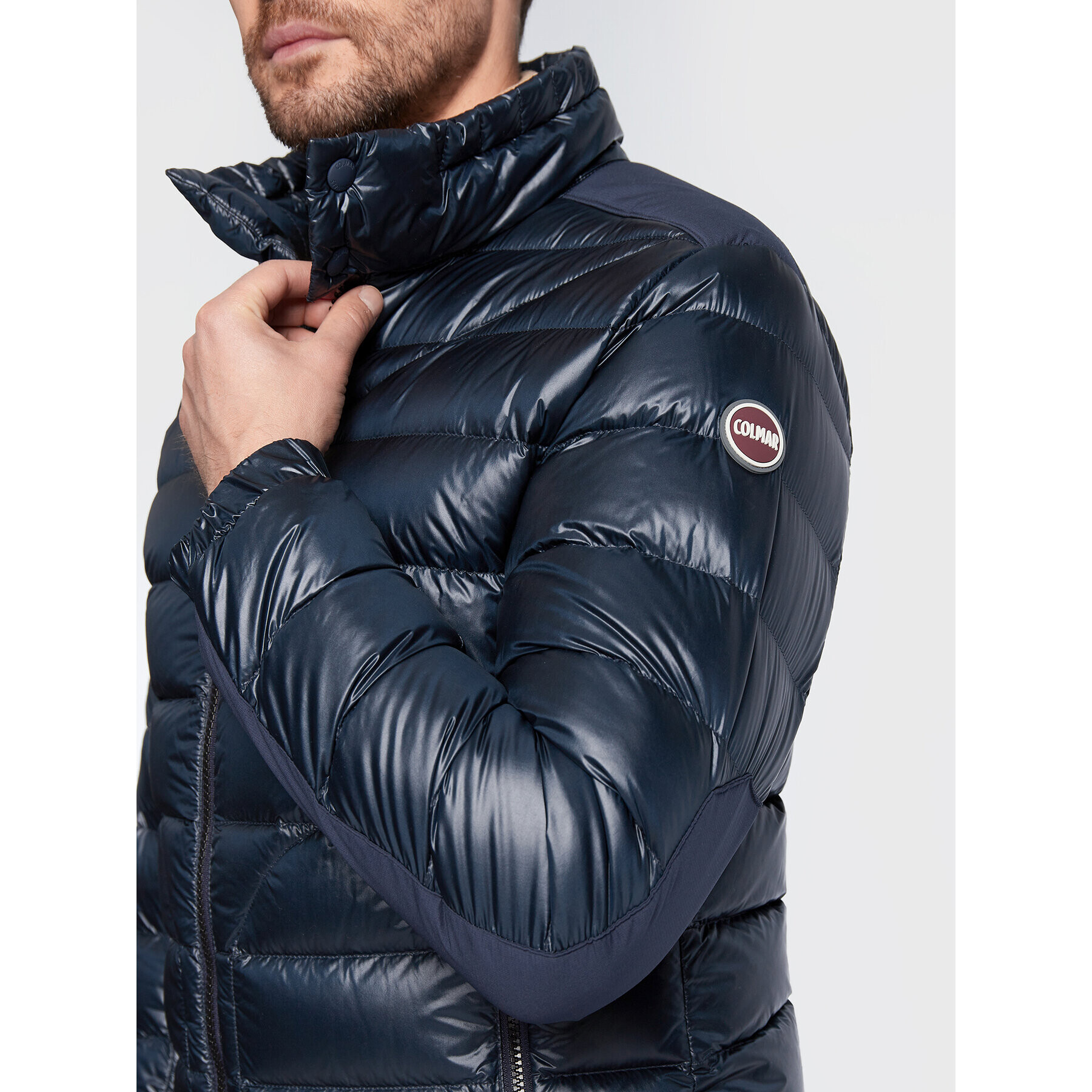 Colmar Пухено яке Blaze 1274 3TW Тъмносин Regular Fit - Pepit.bg