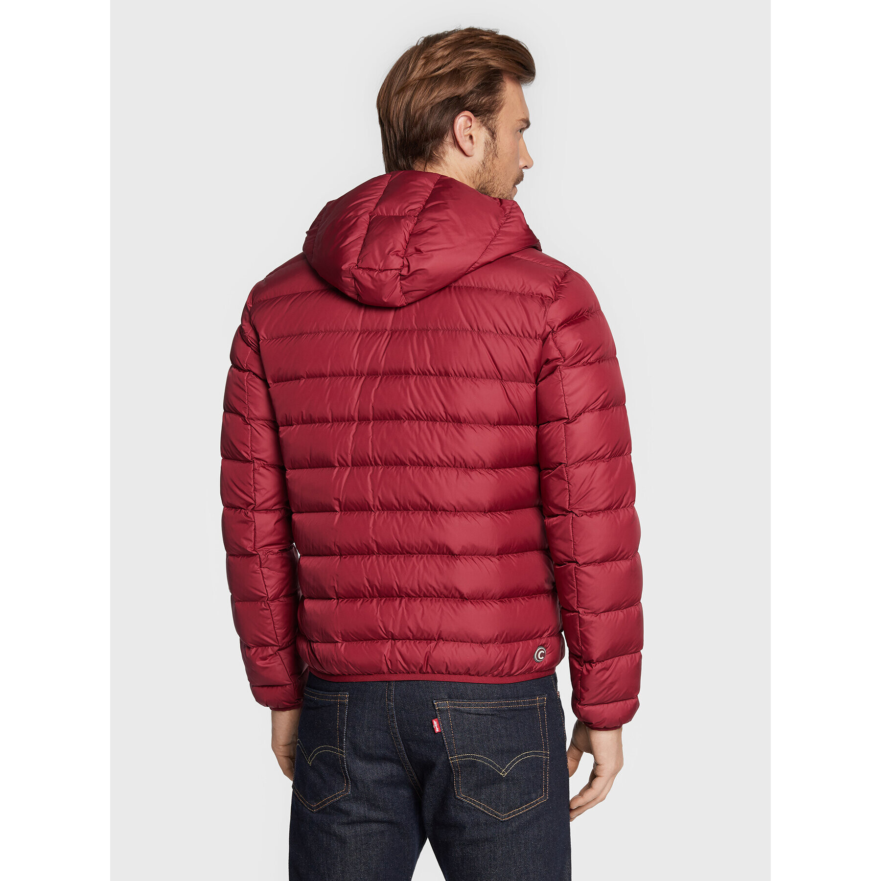 Colmar Пухено яке E-Concrete 1249 9WY Бордо Regular Fit - Pepit.bg