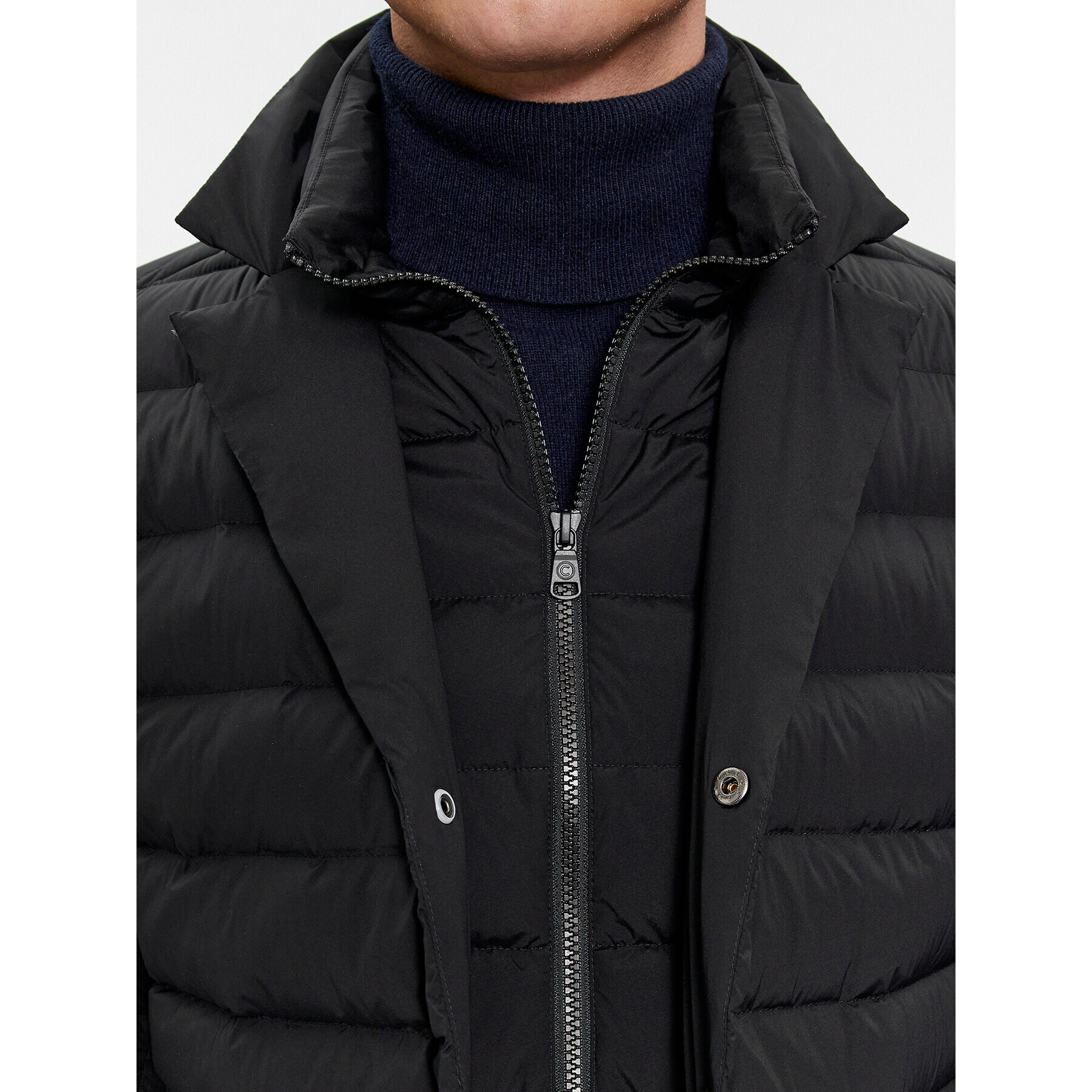 Colmar Пухено яке Expert 1223 2SE Черен Regular Fit - Pepit.bg