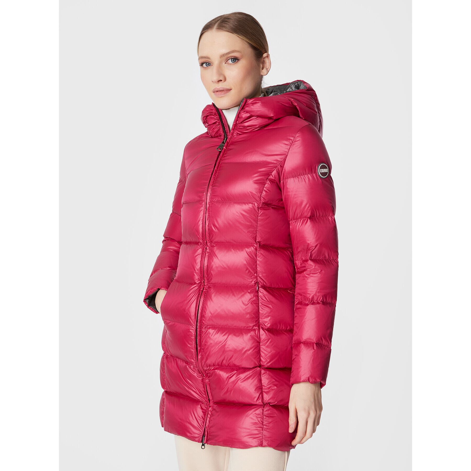 Colmar Пухено яке Friendly 2221 5WG Розов Regular Fit - Pepit.bg