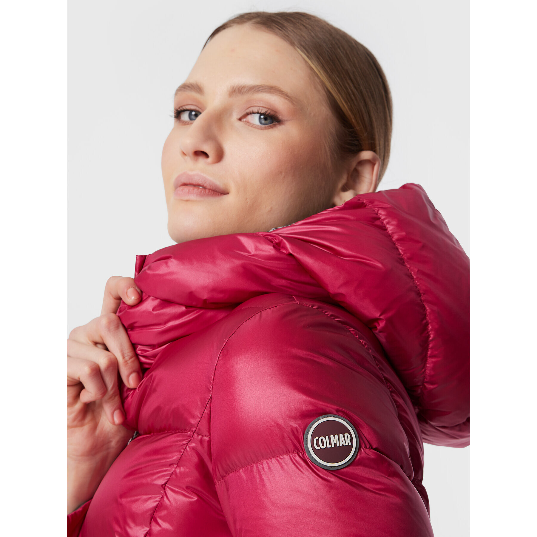 Colmar Пухено яке Friendly 2221 5WG Розов Regular Fit - Pepit.bg