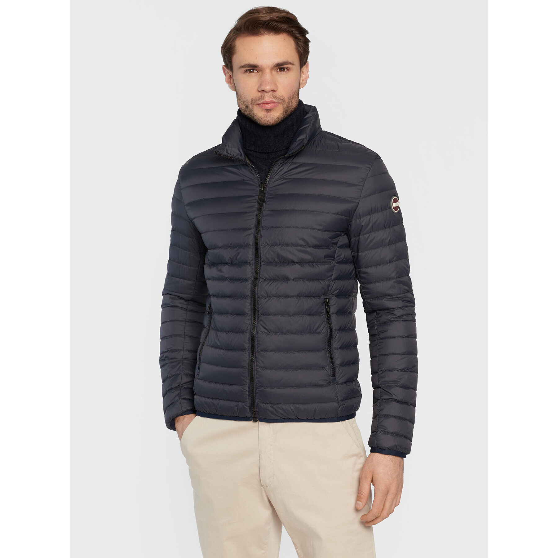 Colmar Пухено яке Repunk 1279P 8VX Тъмносин Regular Fit - Pepit.bg