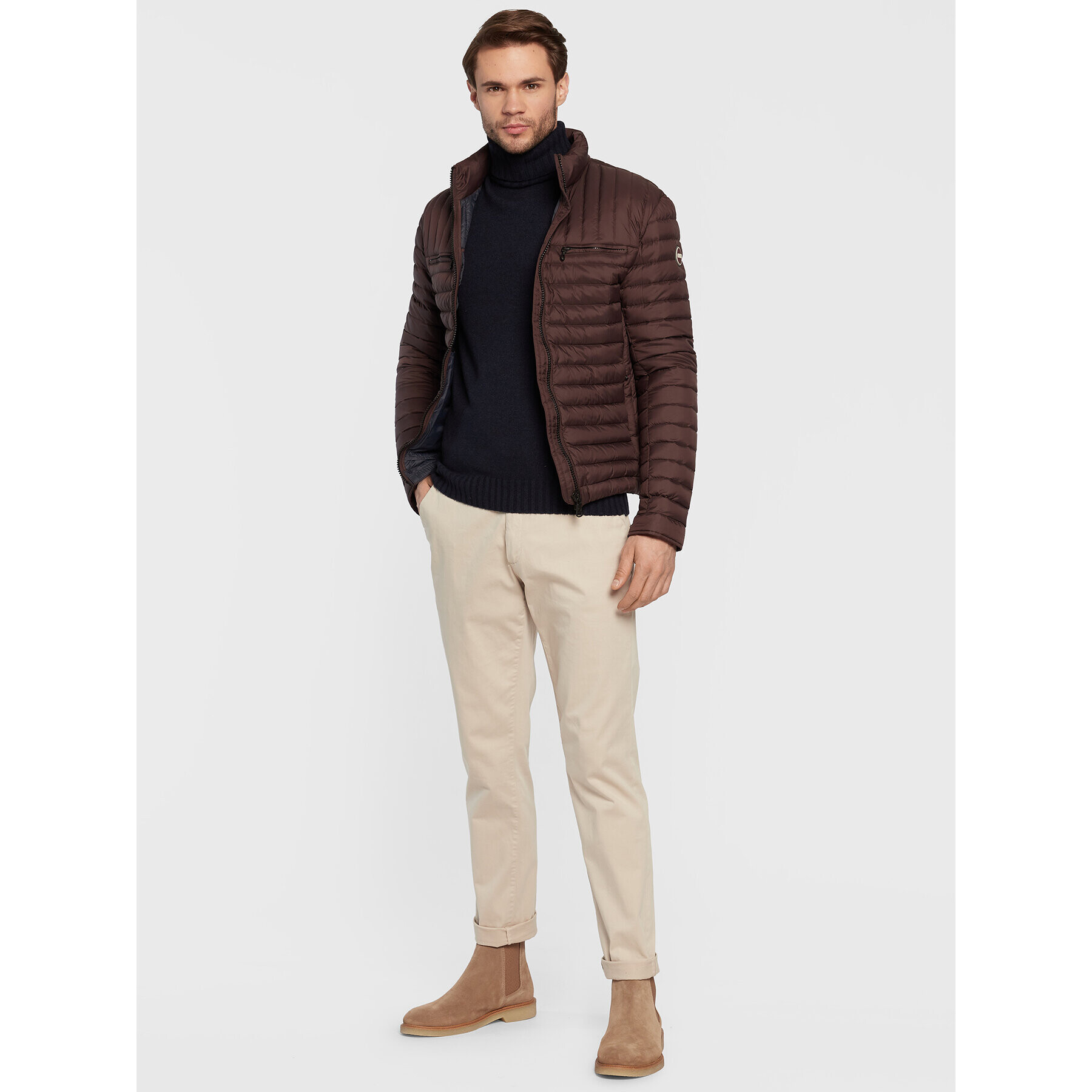 Colmar Пухено яке Repunk 1299R 8VX Кафяв Regular Fit - Pepit.bg