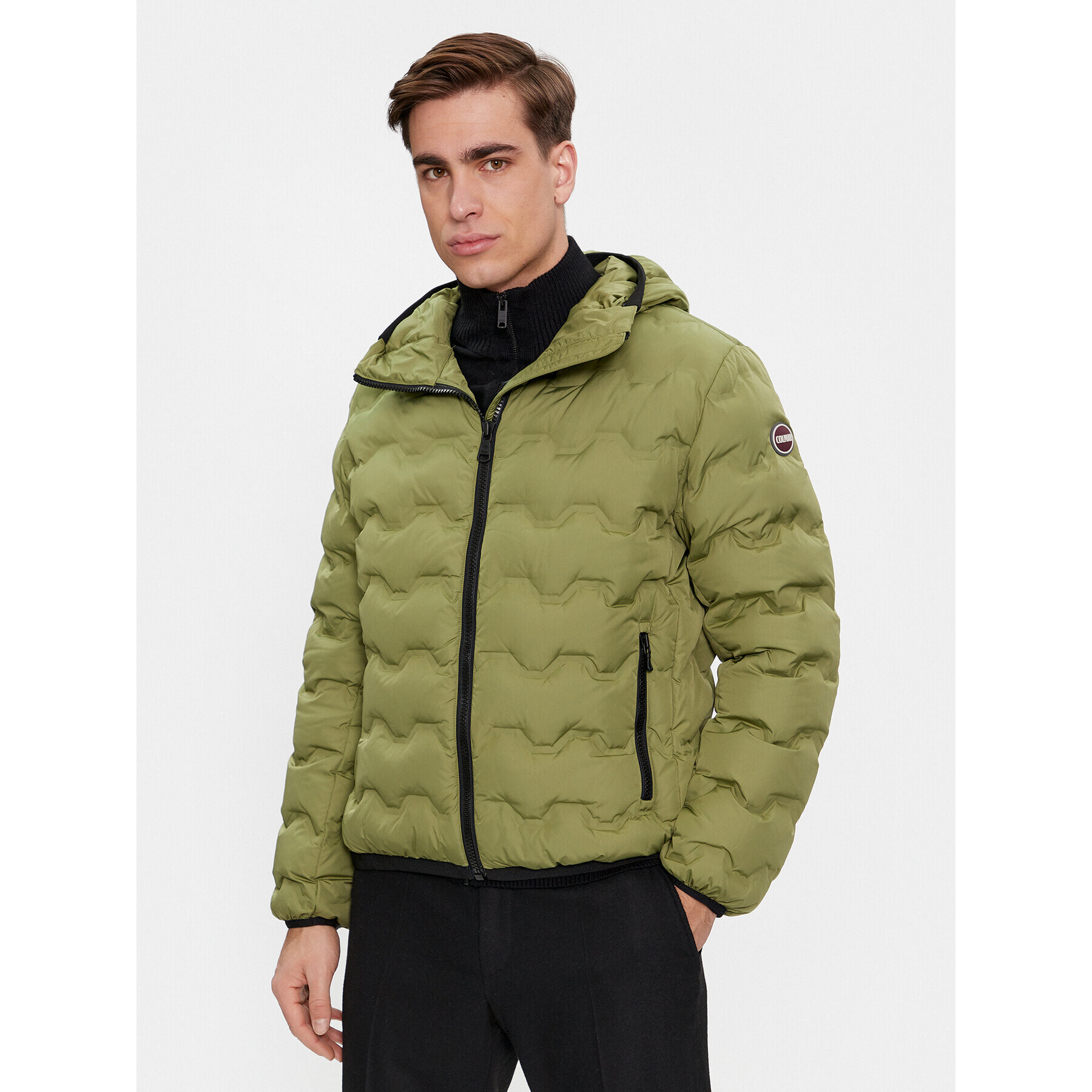 Colmar Пухено яке Uncommon 1208R 2WX Зелен Regular Fit - Pepit.bg