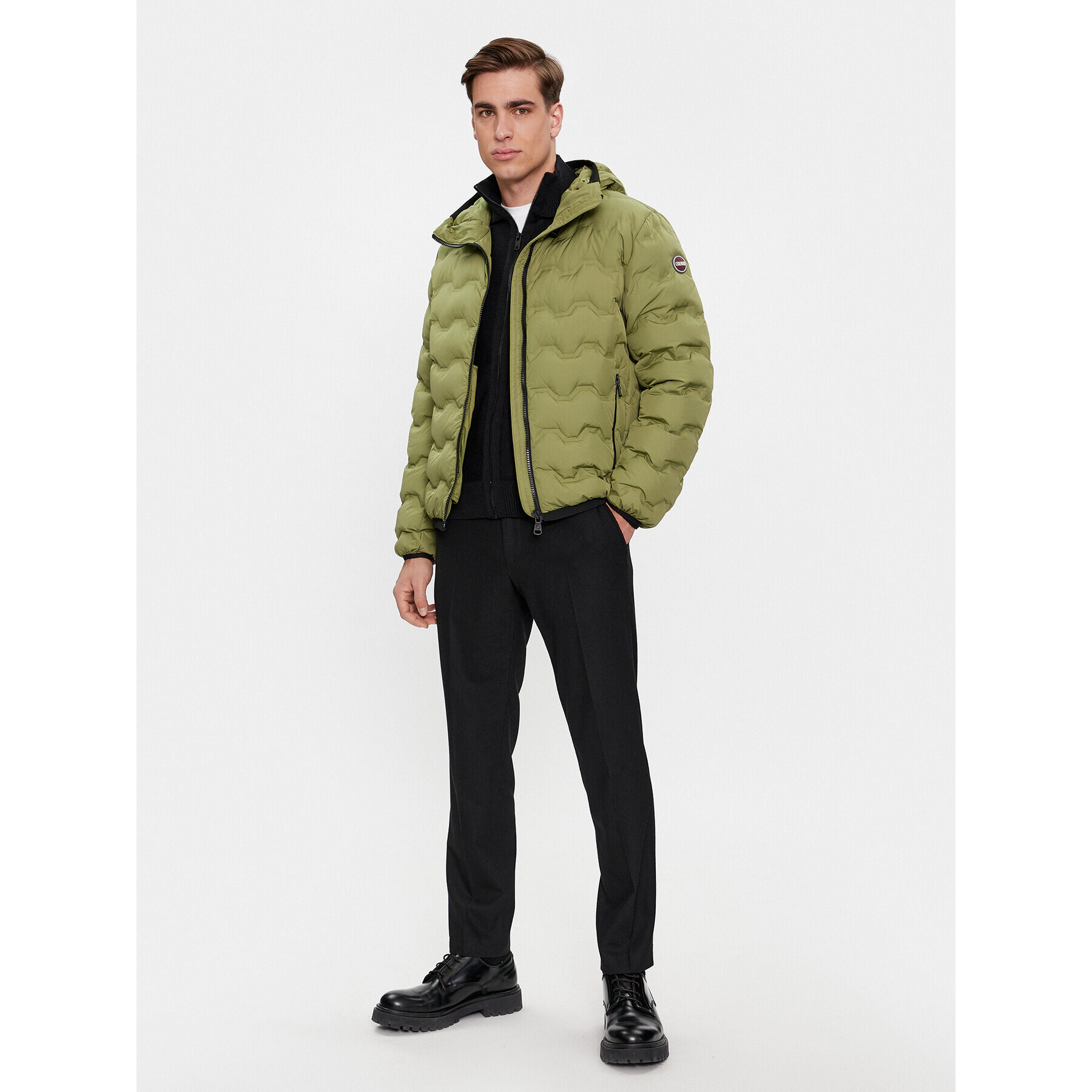 Colmar Пухено яке Uncommon 1208R 2WX Зелен Regular Fit - Pepit.bg