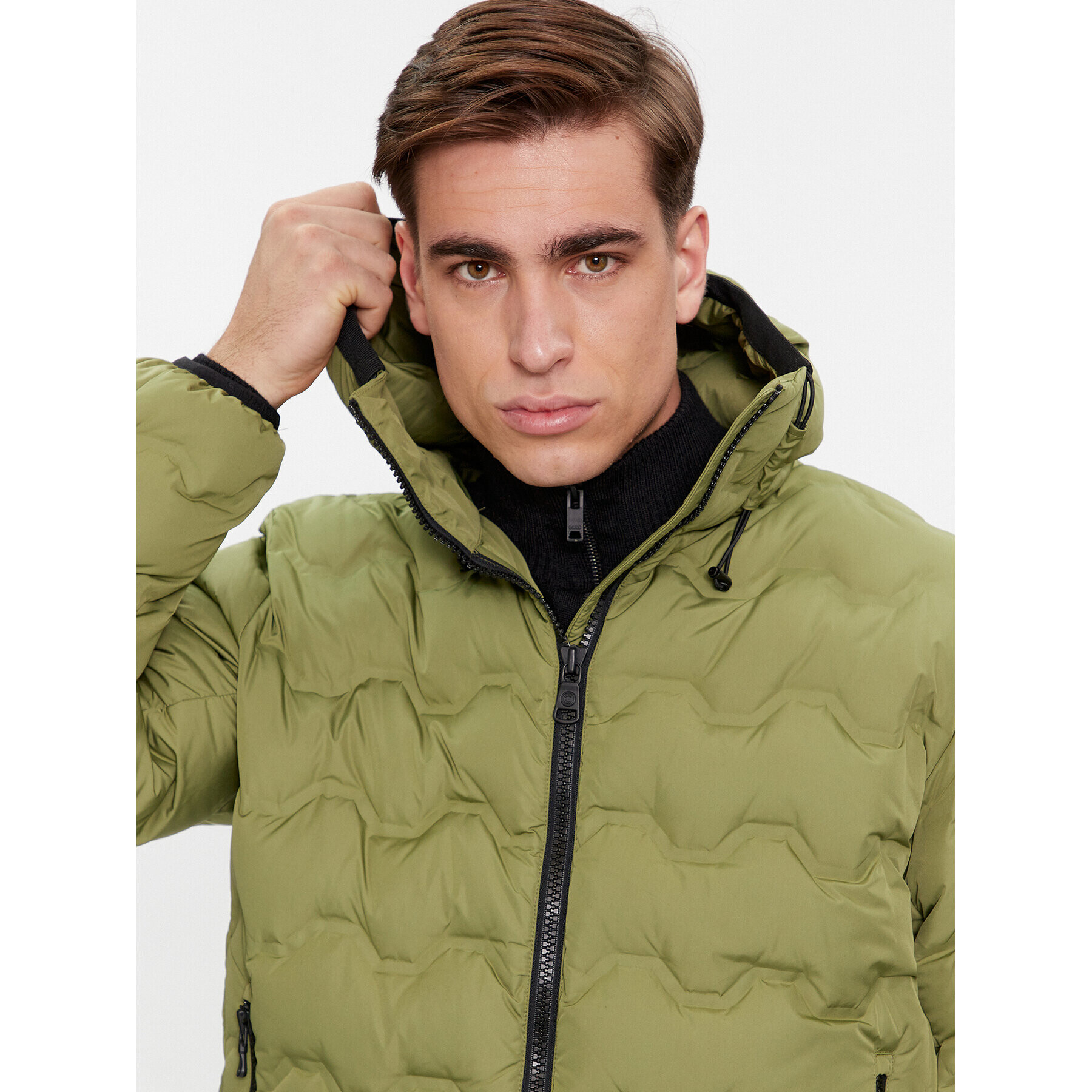 Colmar Пухено яке Uncommon 1208R 2WX Зелен Regular Fit - Pepit.bg