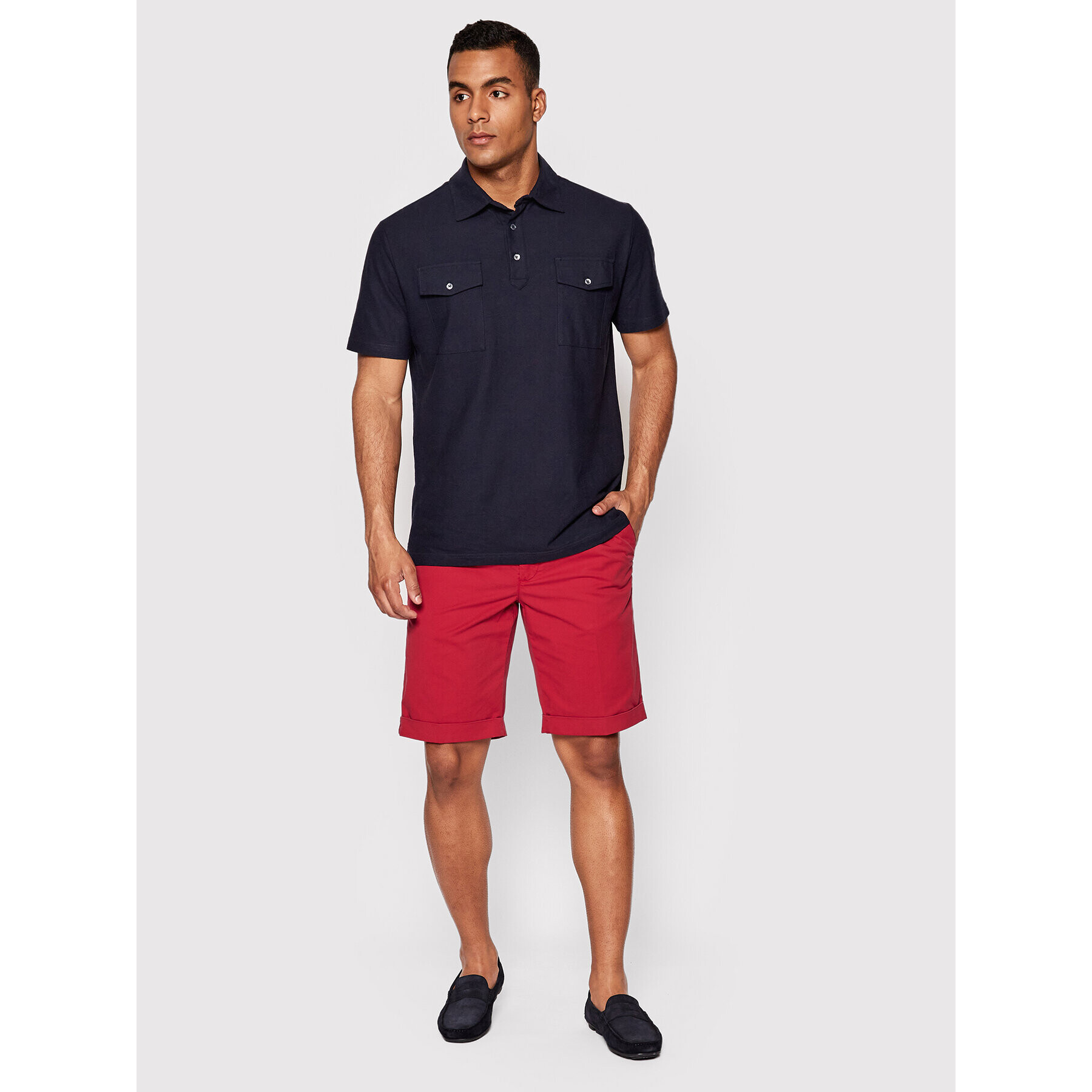 Colmar Шорти от плат Prominent 0865T 3WZ Червен Regular Fit - Pepit.bg