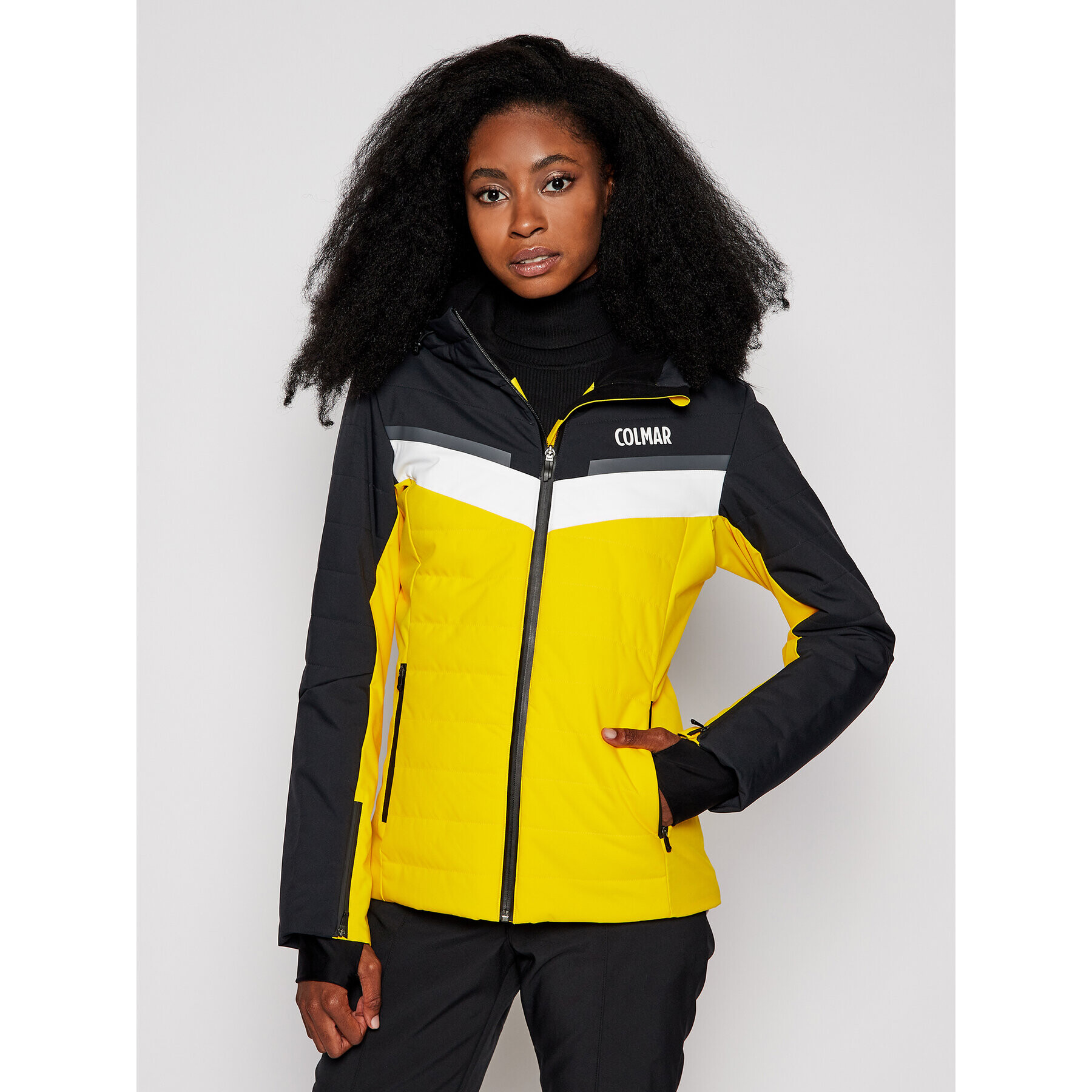 Colmar Скиорско яке Sapporo 2944E 1VC Жълт Regular Fit - Pepit.bg
