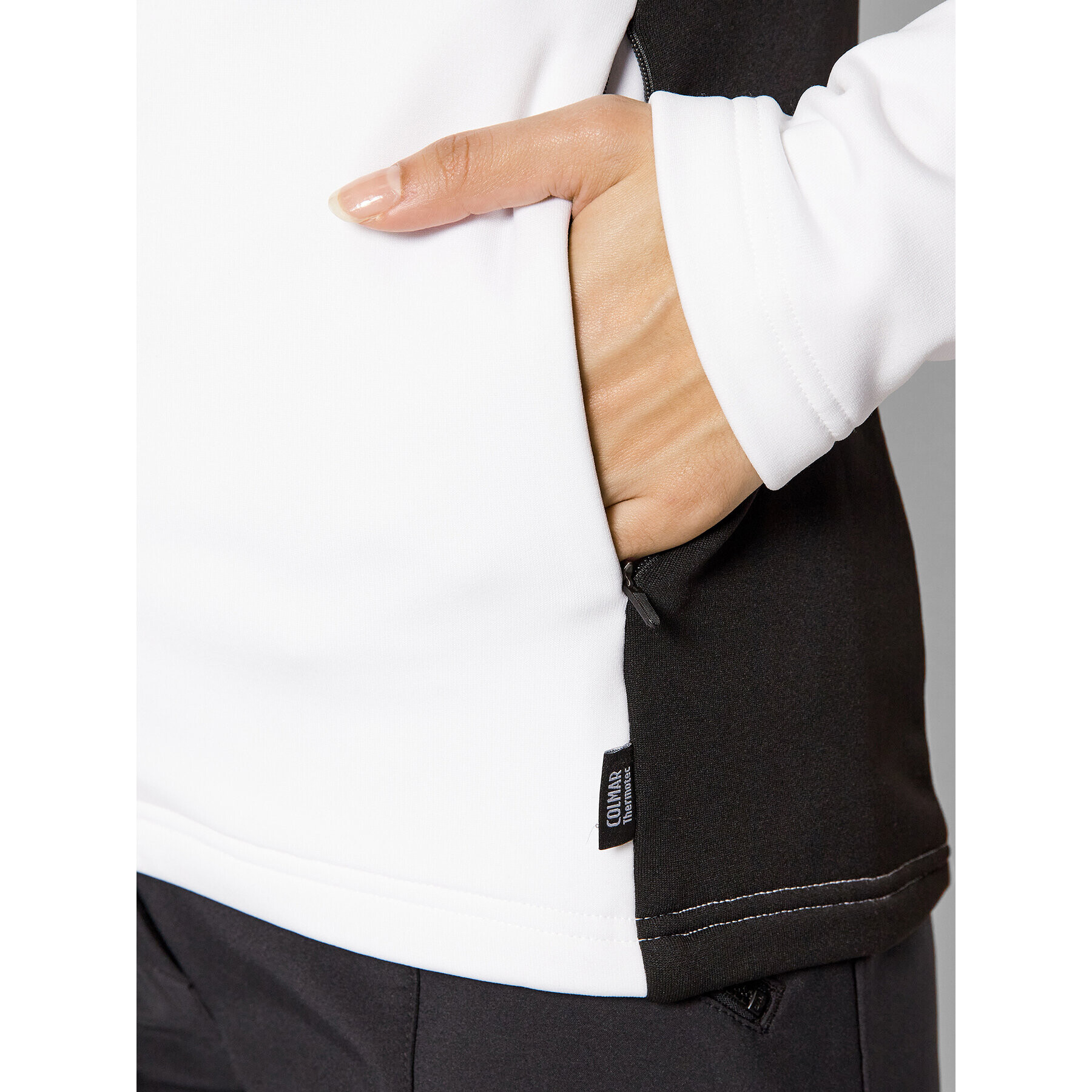Colmar Суитшърт Monface 9321 9UE Бял Regular Fit - Pepit.bg