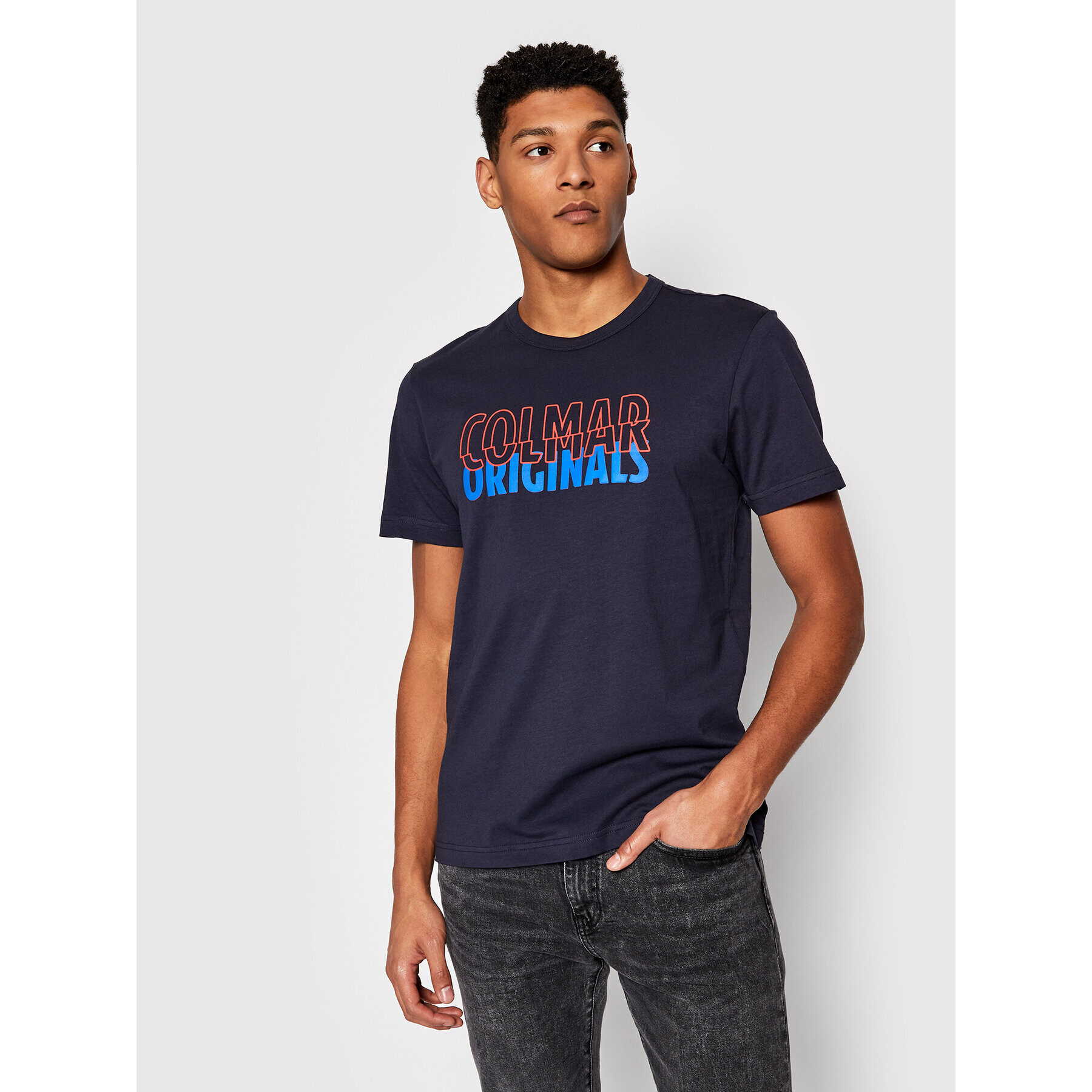 Colmar Тишърт Frida 7589 6SH Тъмносин Regular Fit - Pepit.bg