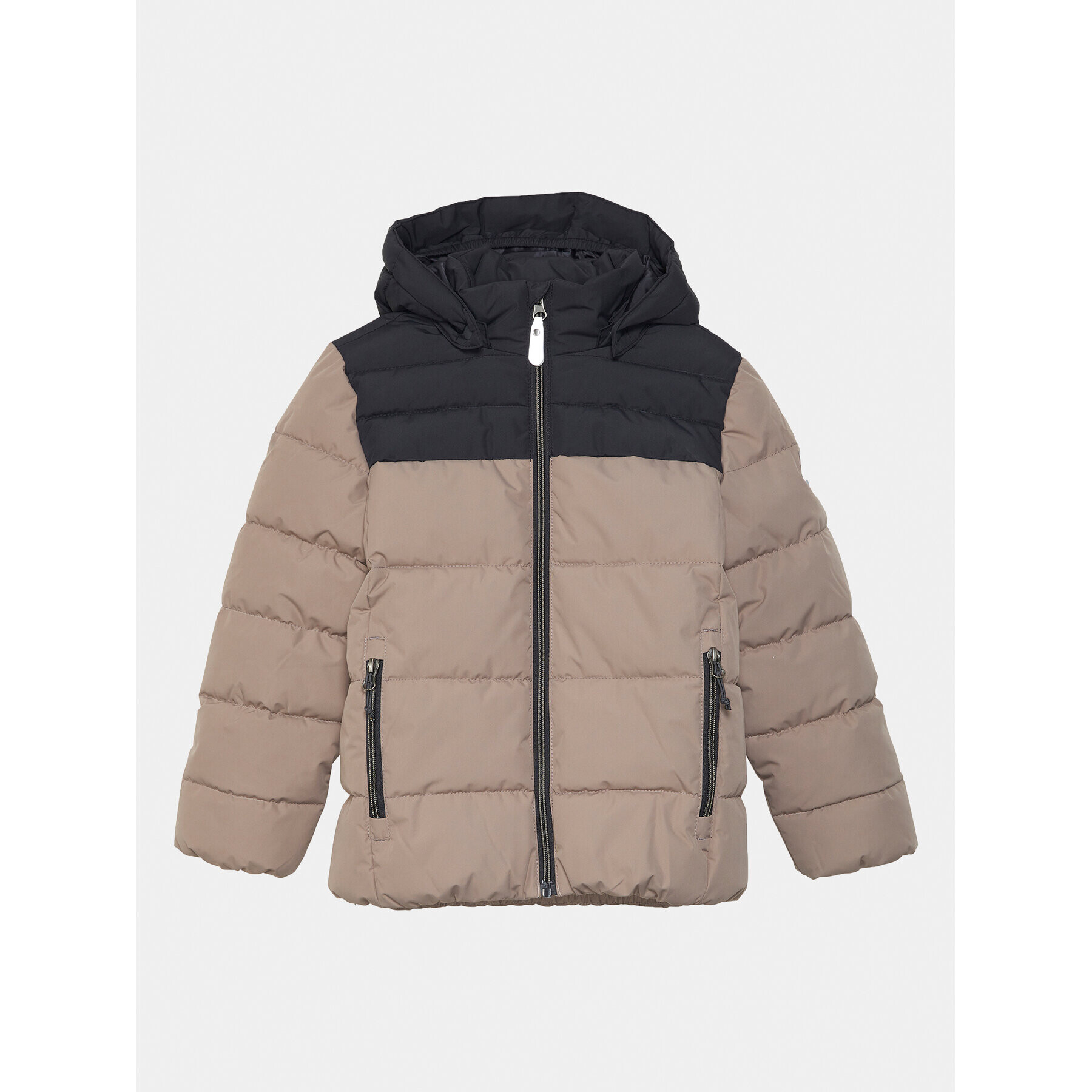 Color Kids Пухено яке 741165 Кафяв Regular Fit - Pepit.bg