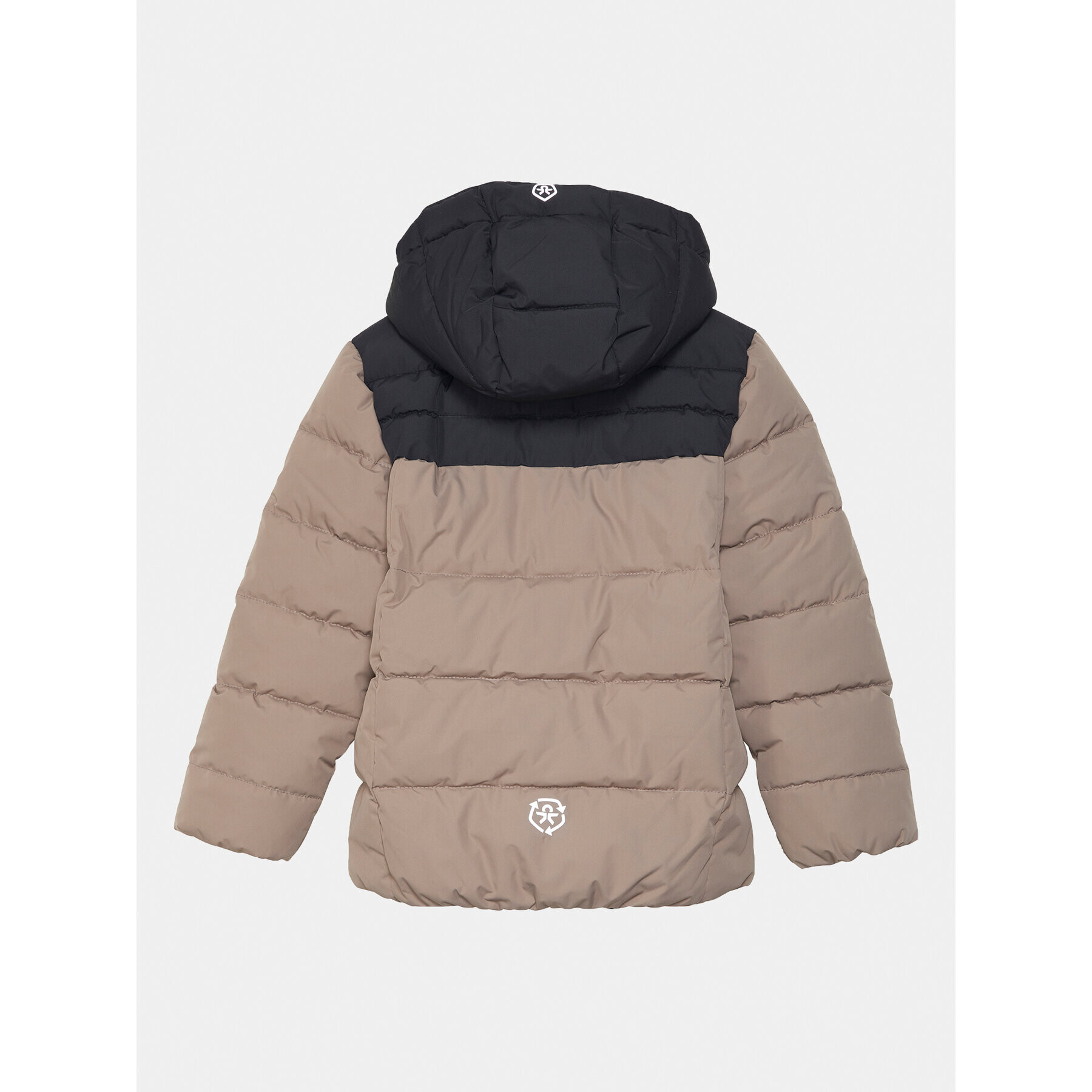 Color Kids Пухено яке 741165 Кафяв Regular Fit - Pepit.bg