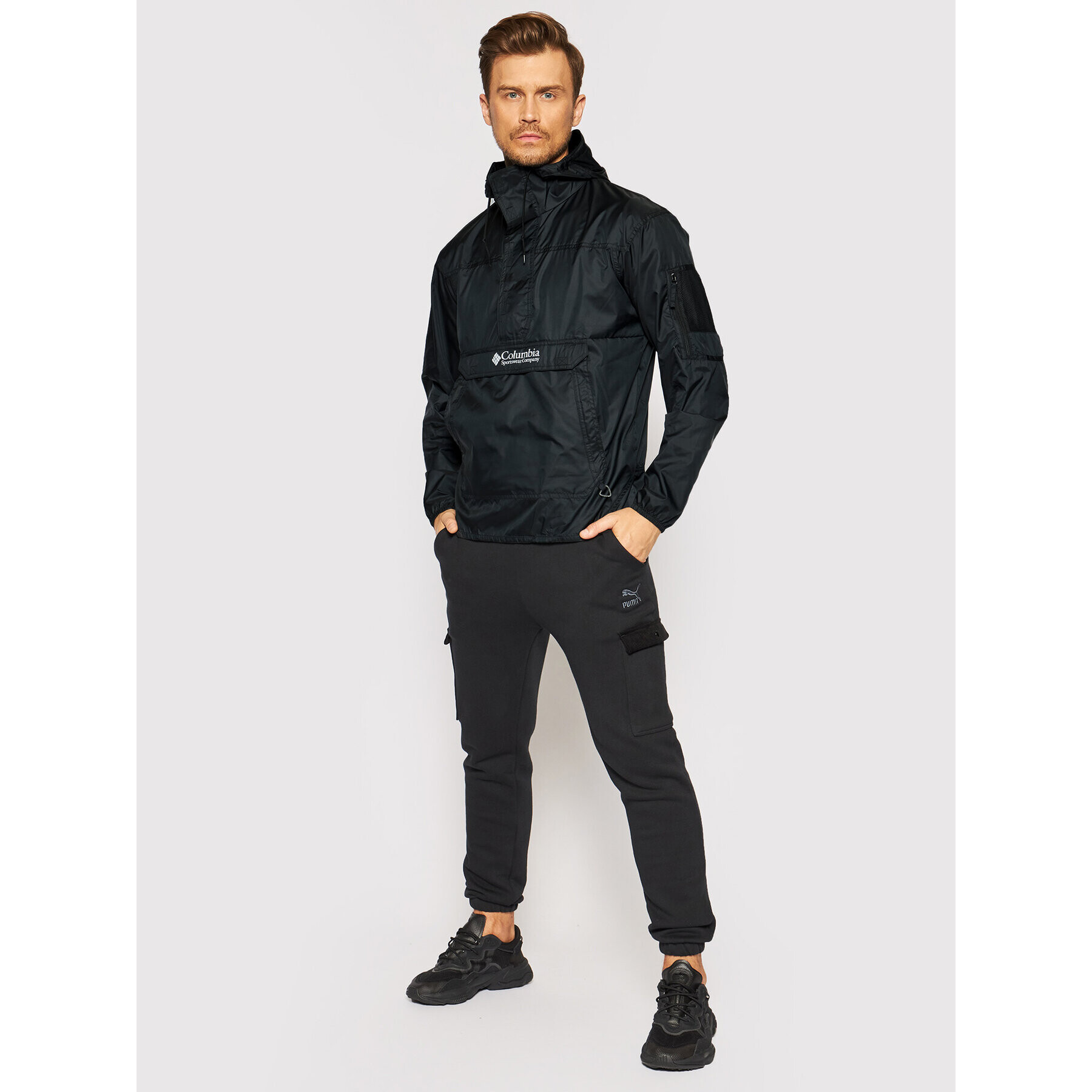 Columbia Анорак Challenger 1714291 Черен Active Fit - Pepit.bg