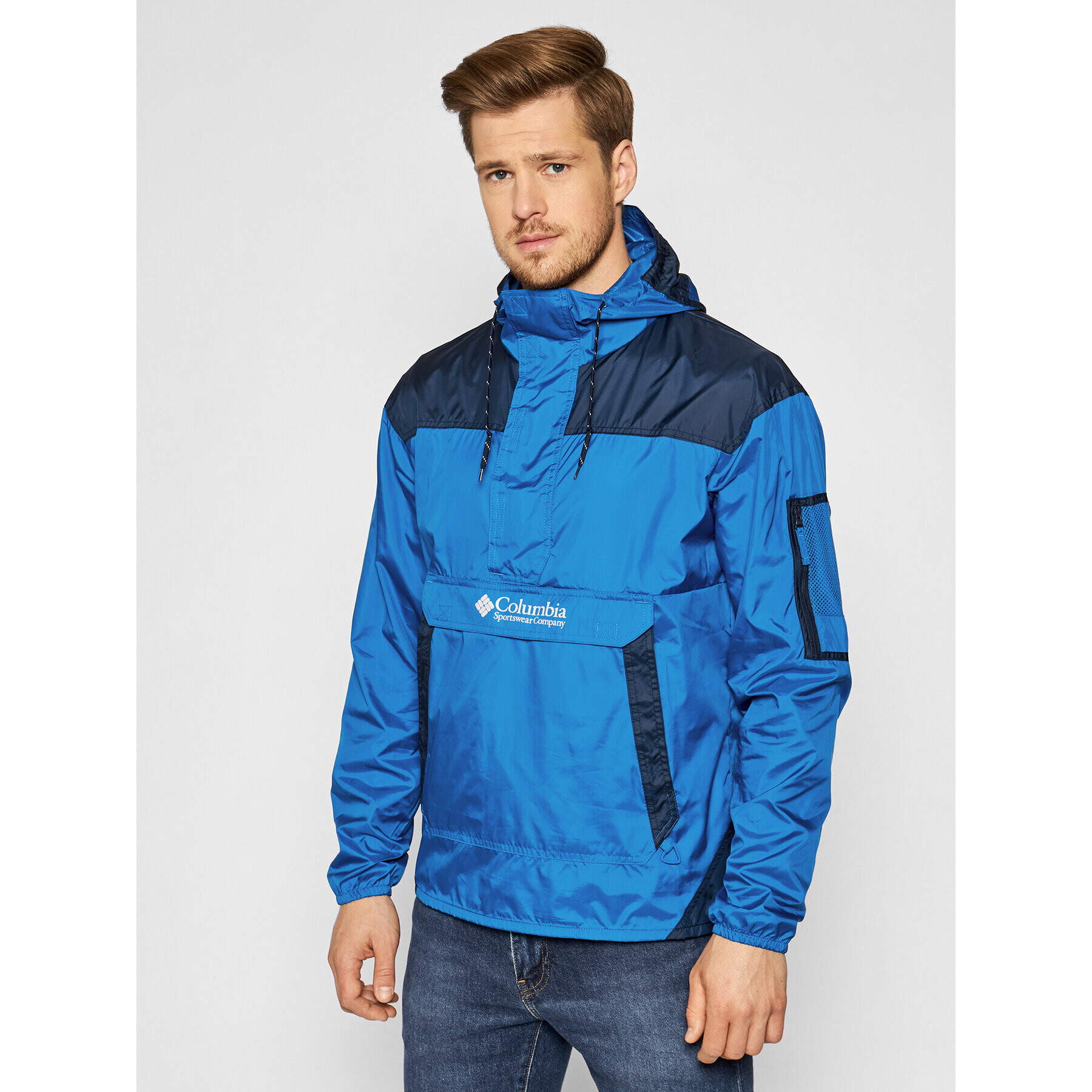 Columbia Анорак Challenger 1714291 Син Active Fit - Pepit.bg