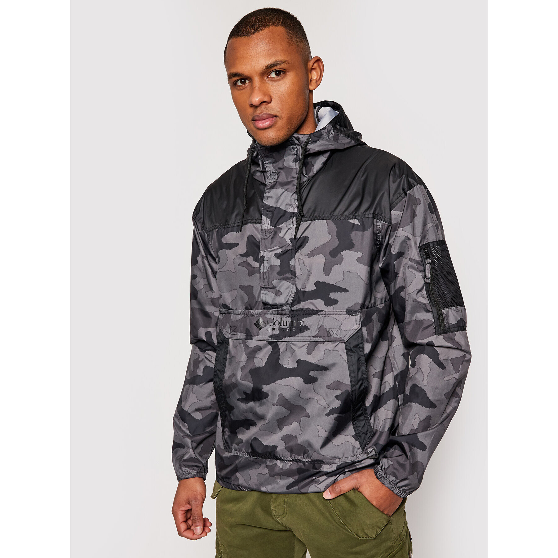 Columbia Анорак Challenger 1714291 Сив Active Fit - Pepit.bg