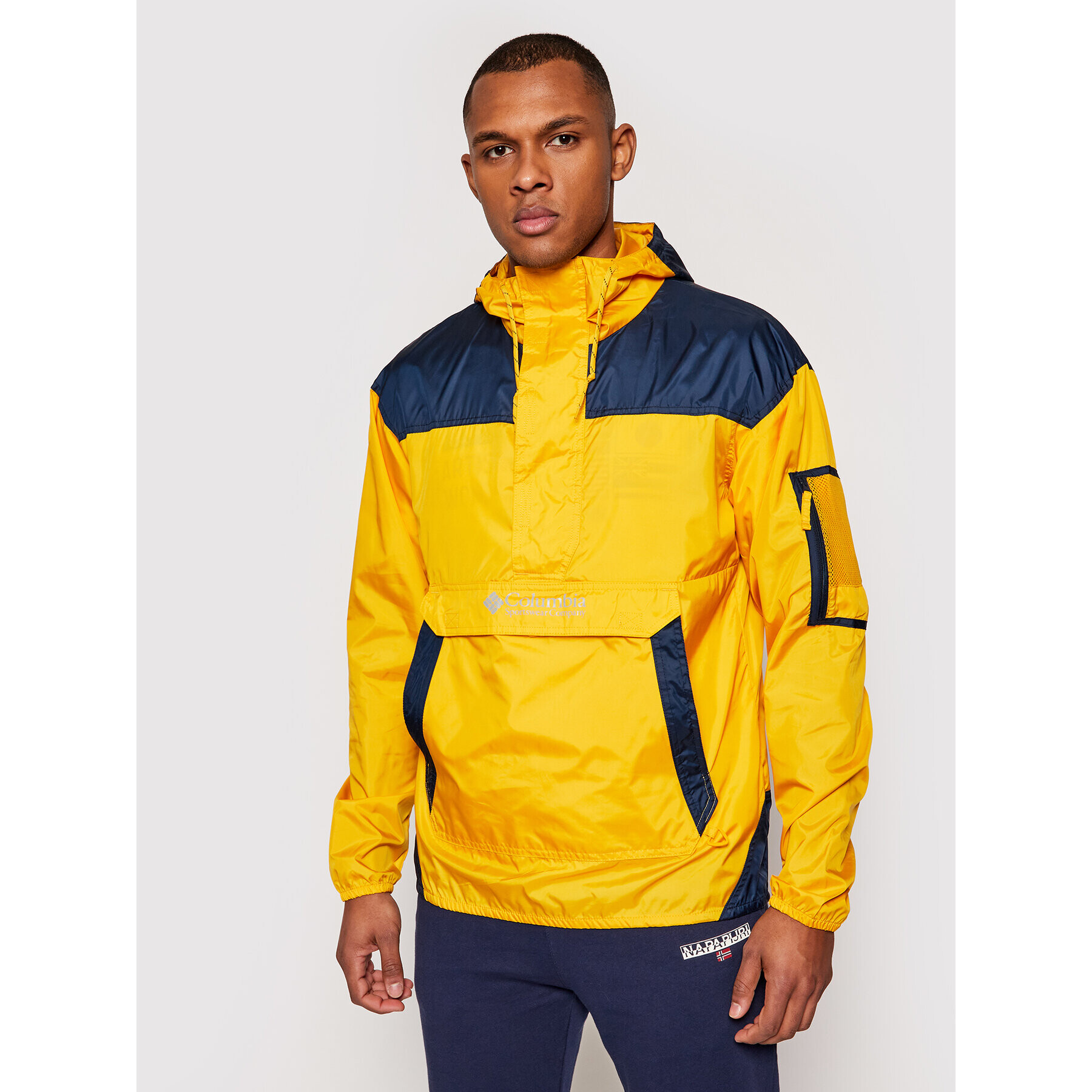Columbia Анорак Challenger 1714291 Жълт Active Fit - Pepit.bg