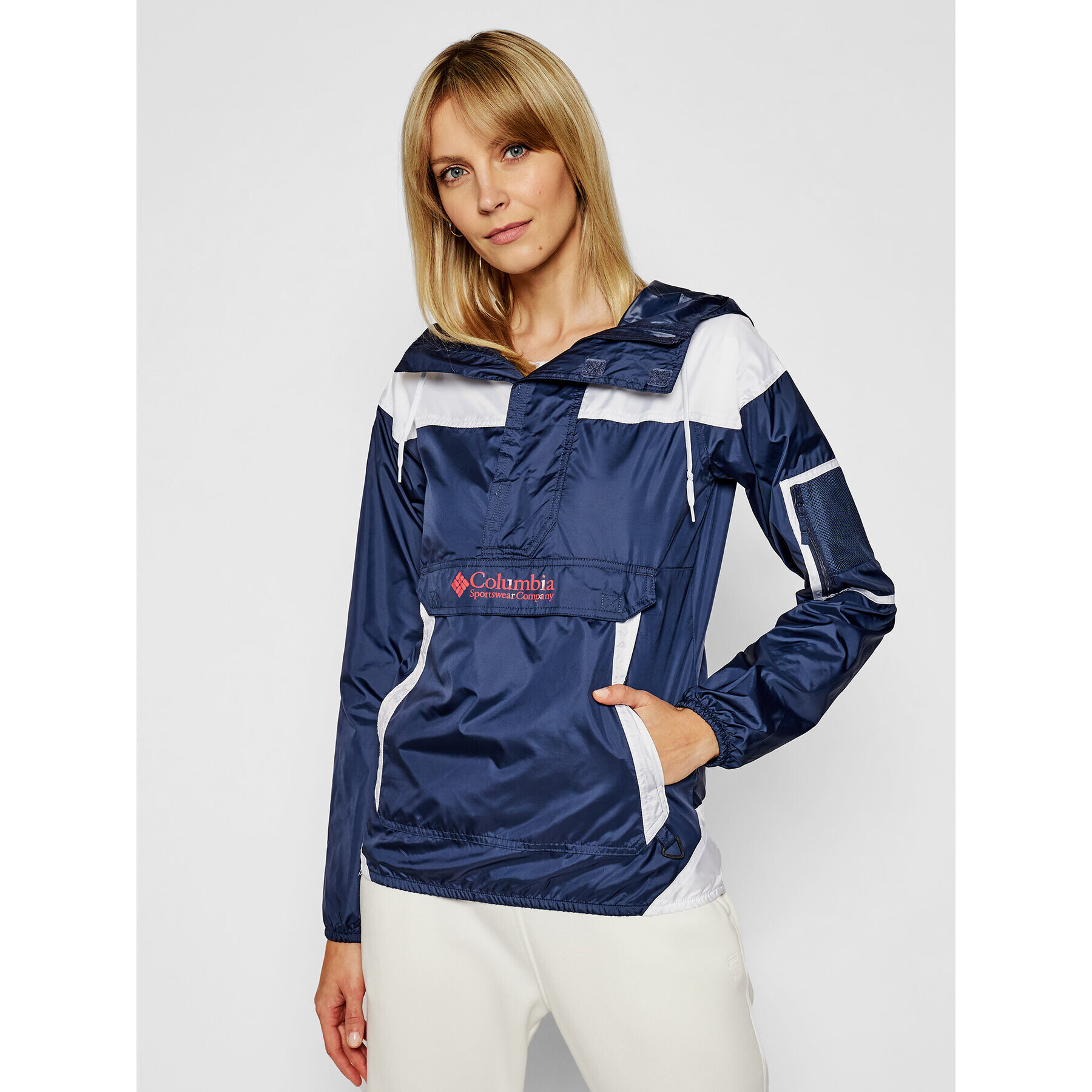 Columbia Анорак Challenger 1870951 Тъмносин Regular Fit - Pepit.bg