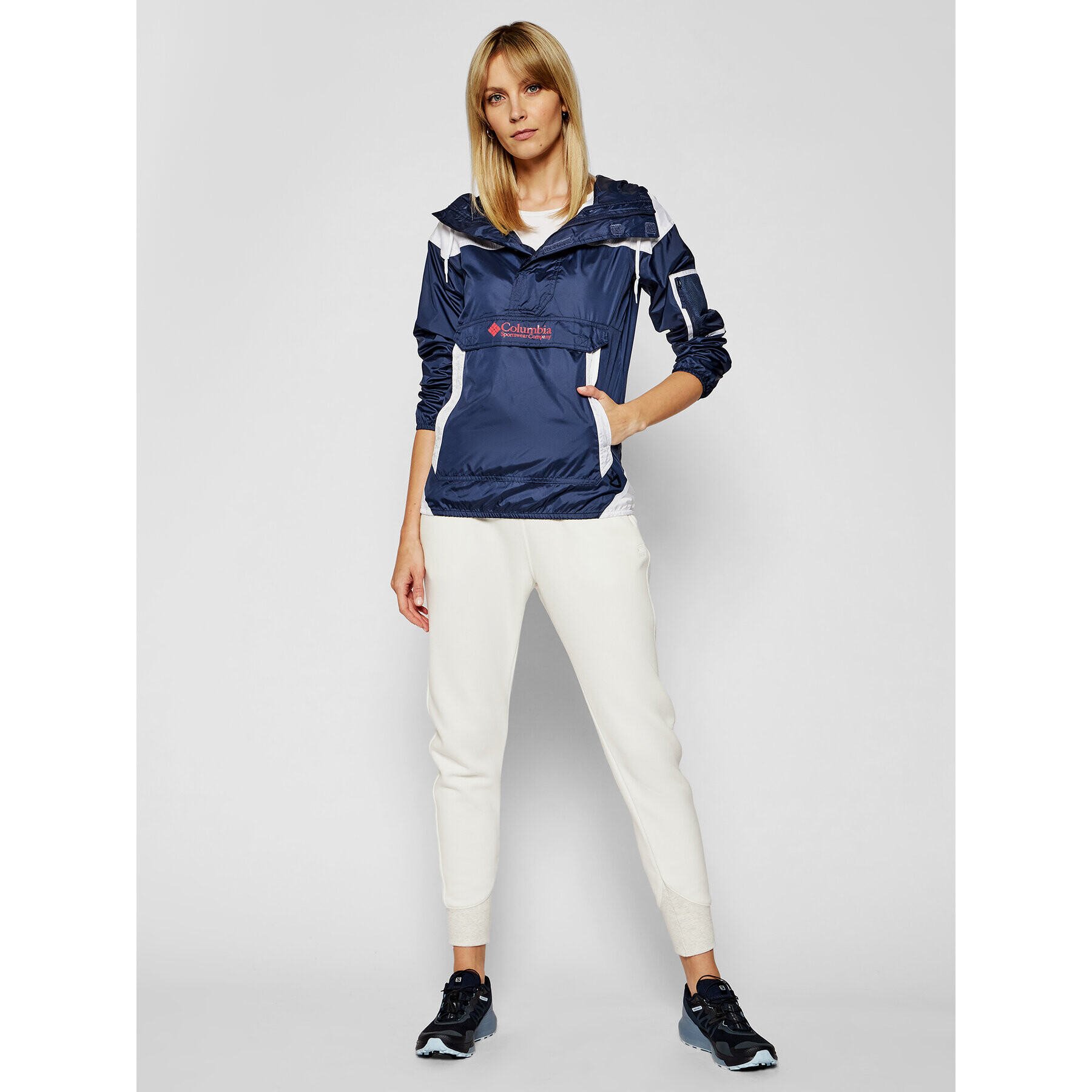 Columbia Анорак Challenger 1870951 Тъмносин Regular Fit - Pepit.bg