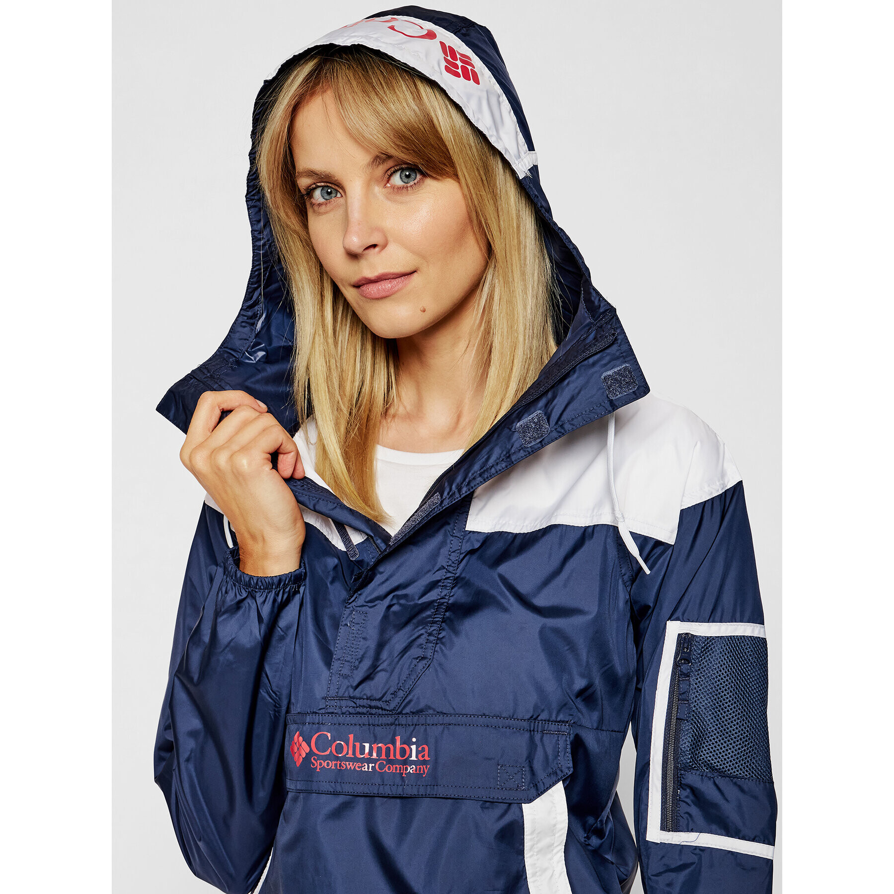 Columbia Анорак Challenger 1870951 Тъмносин Regular Fit - Pepit.bg