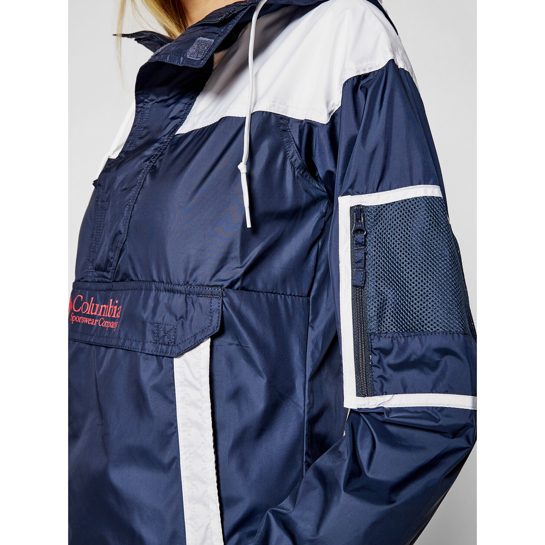 Columbia Анорак Challenger 1870951 Тъмносин Regular Fit - Pepit.bg
