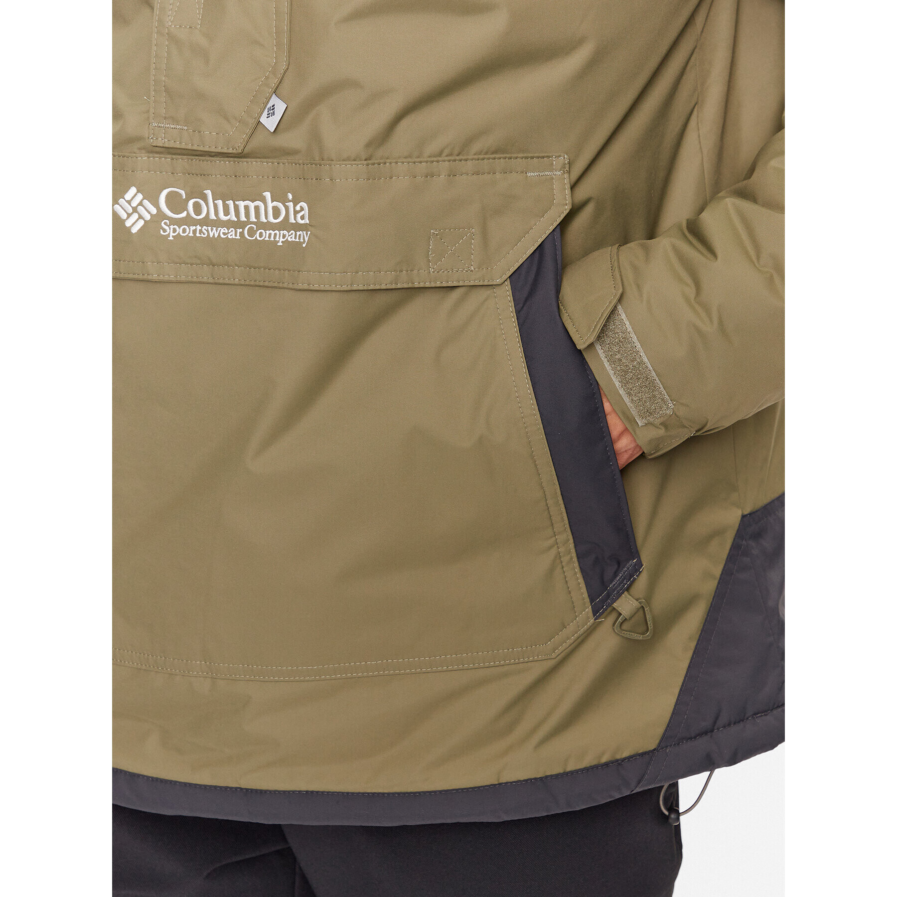 Columbia Анорак Challenger™ Pullover 169843 Зелен Regular Fit - Pepit.bg